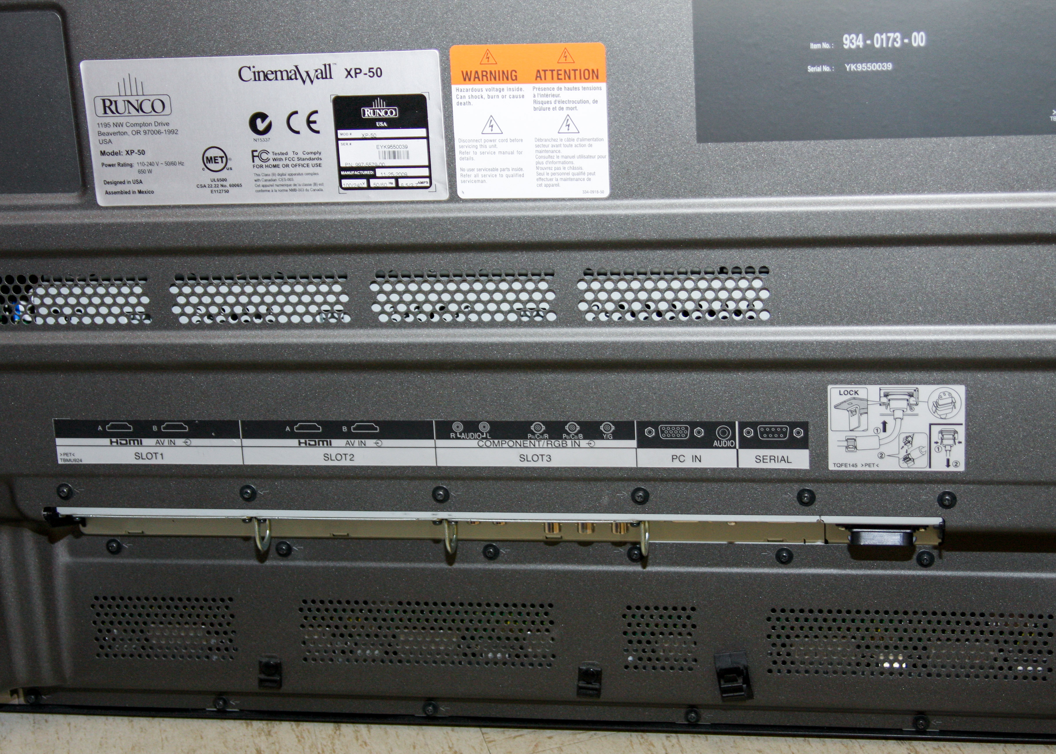 51" Runco Television