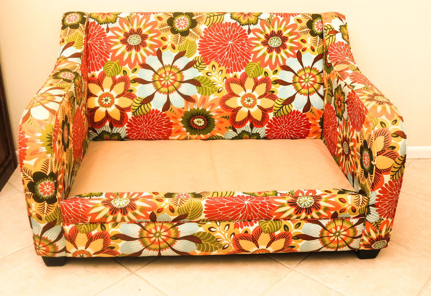 Floral Print Loveseat and Couch