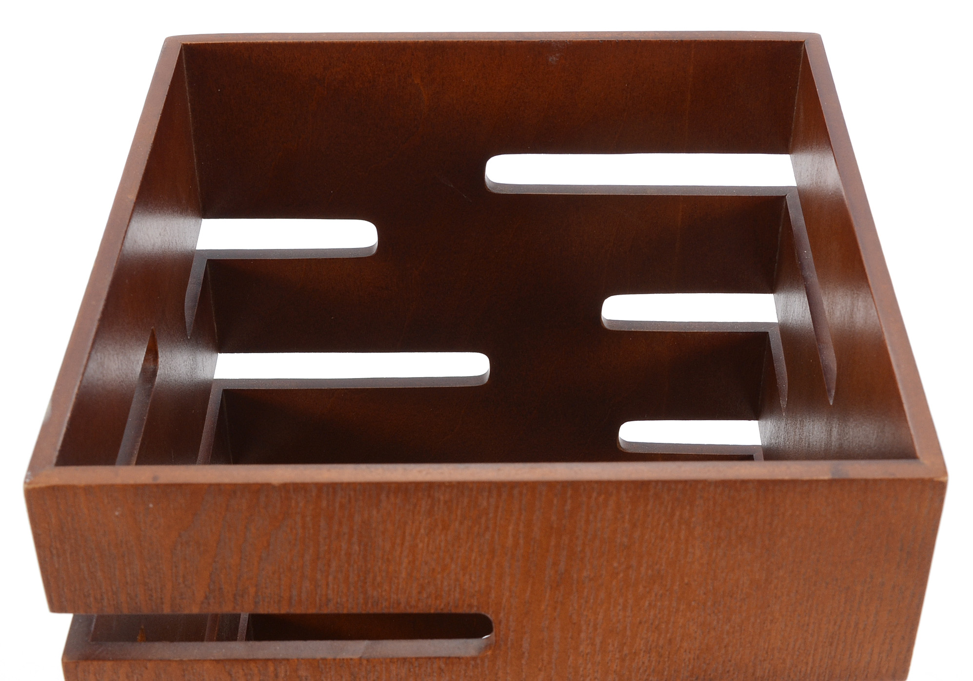 Mid Century Modern Shadow Box Lamp