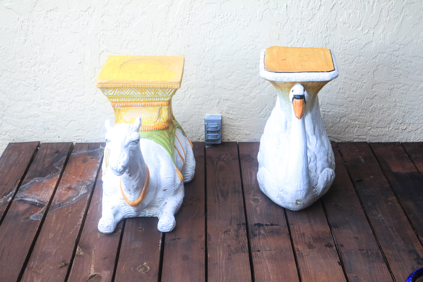 Camel and Swan Plant Stands