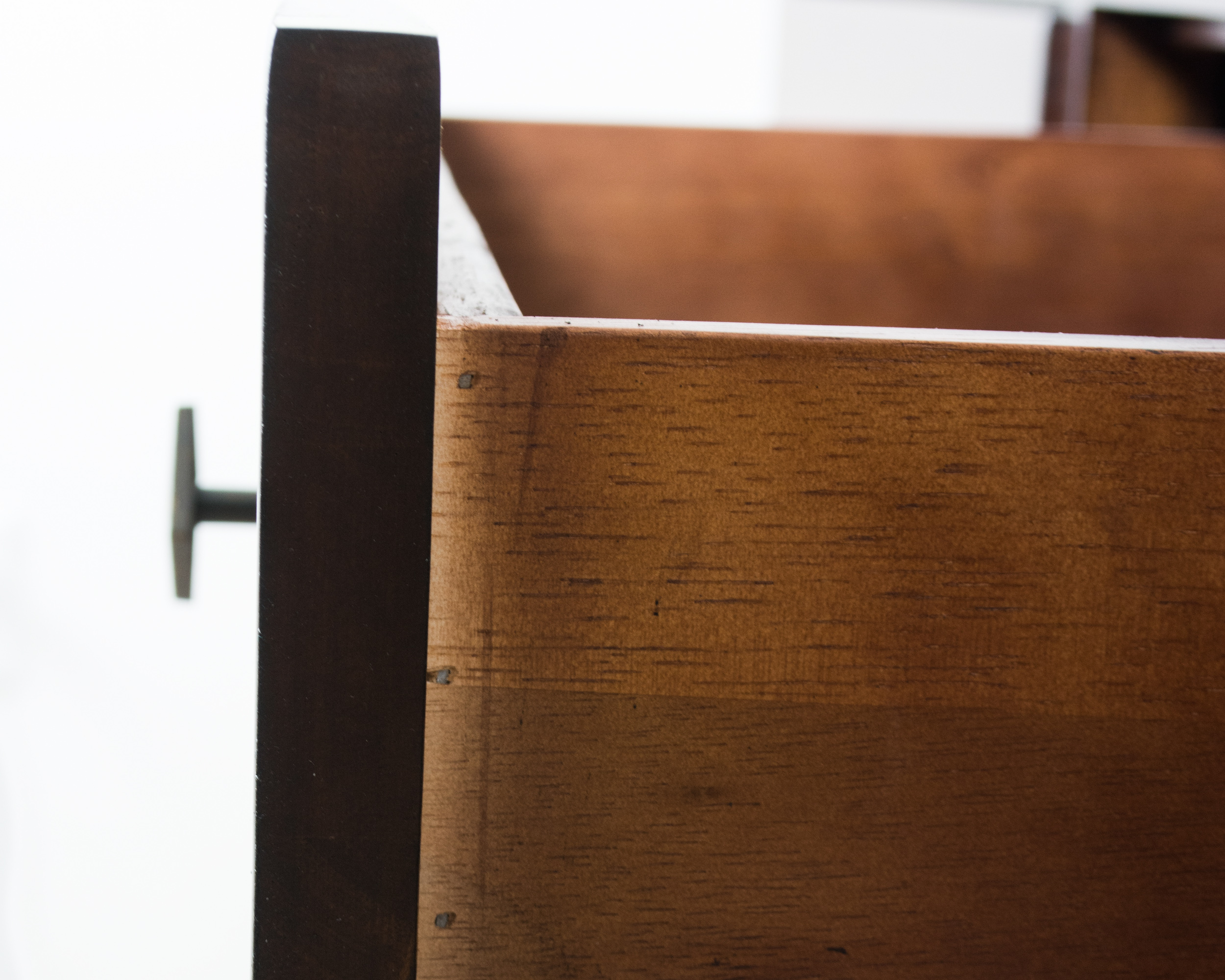 Mission Style Dresser with Mirror