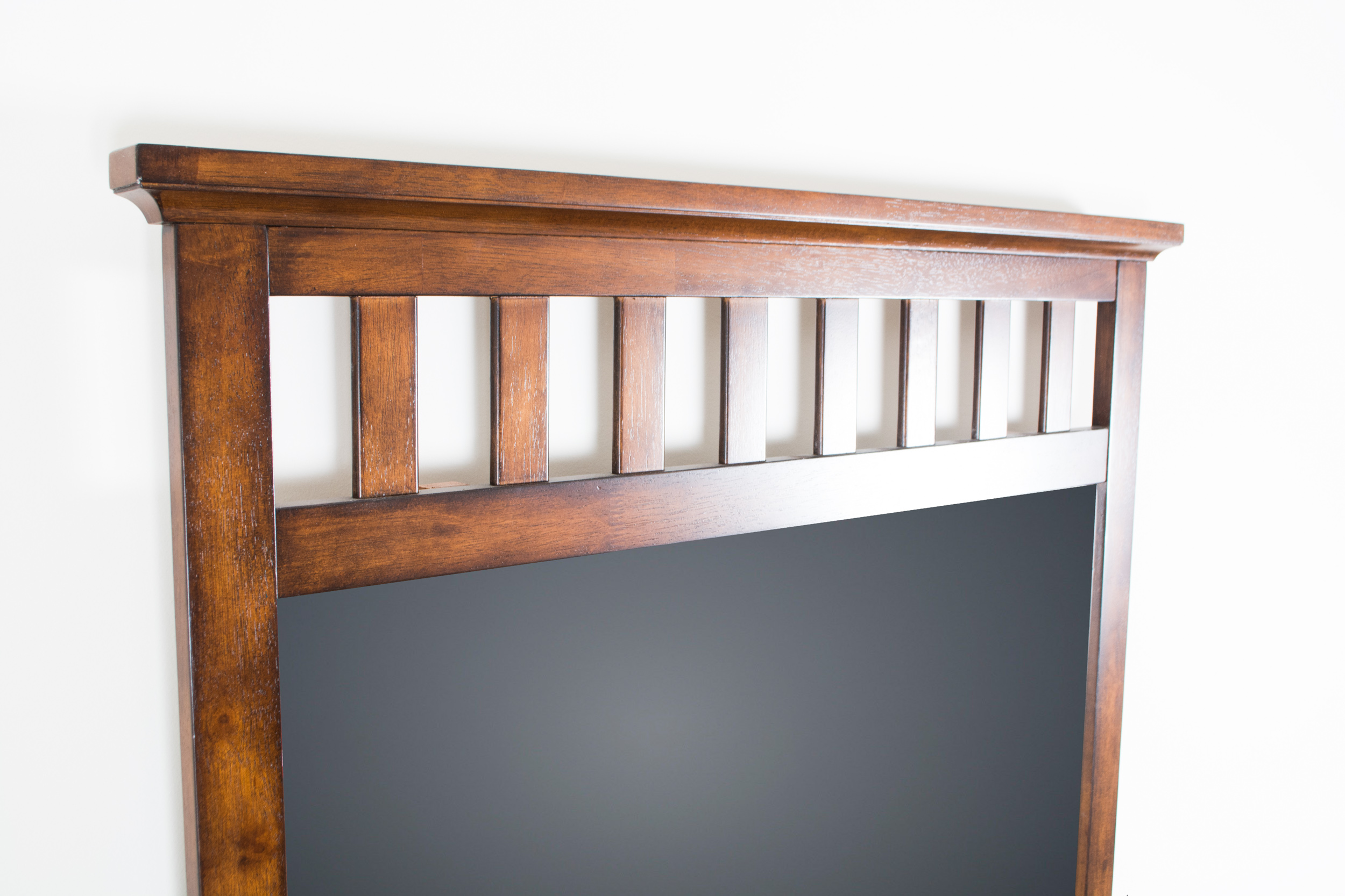 Mission Style Dresser with Mirror