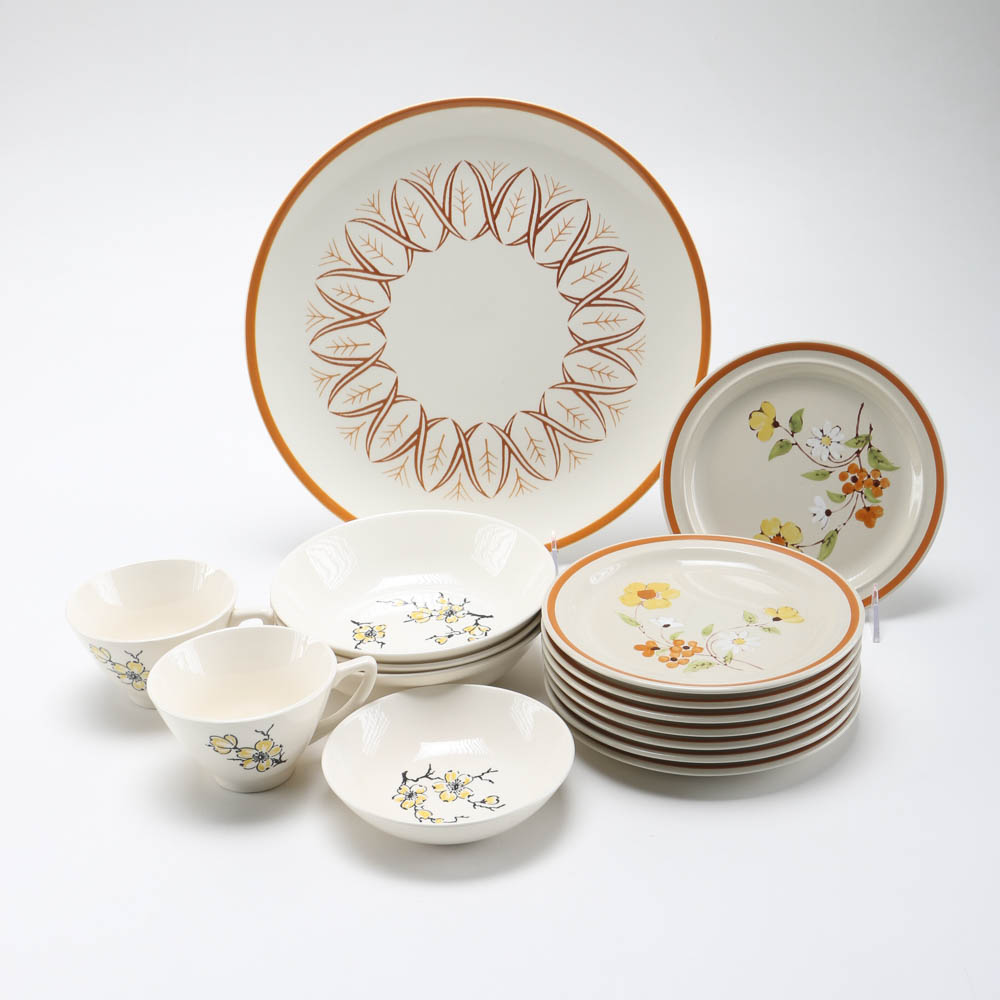 Dish Collection featuring Vintage Andre Ponche Dishware