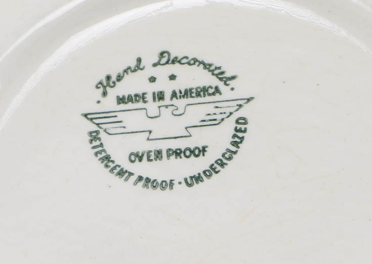 Dish Collection featuring Vintage Andre Ponche Dishware