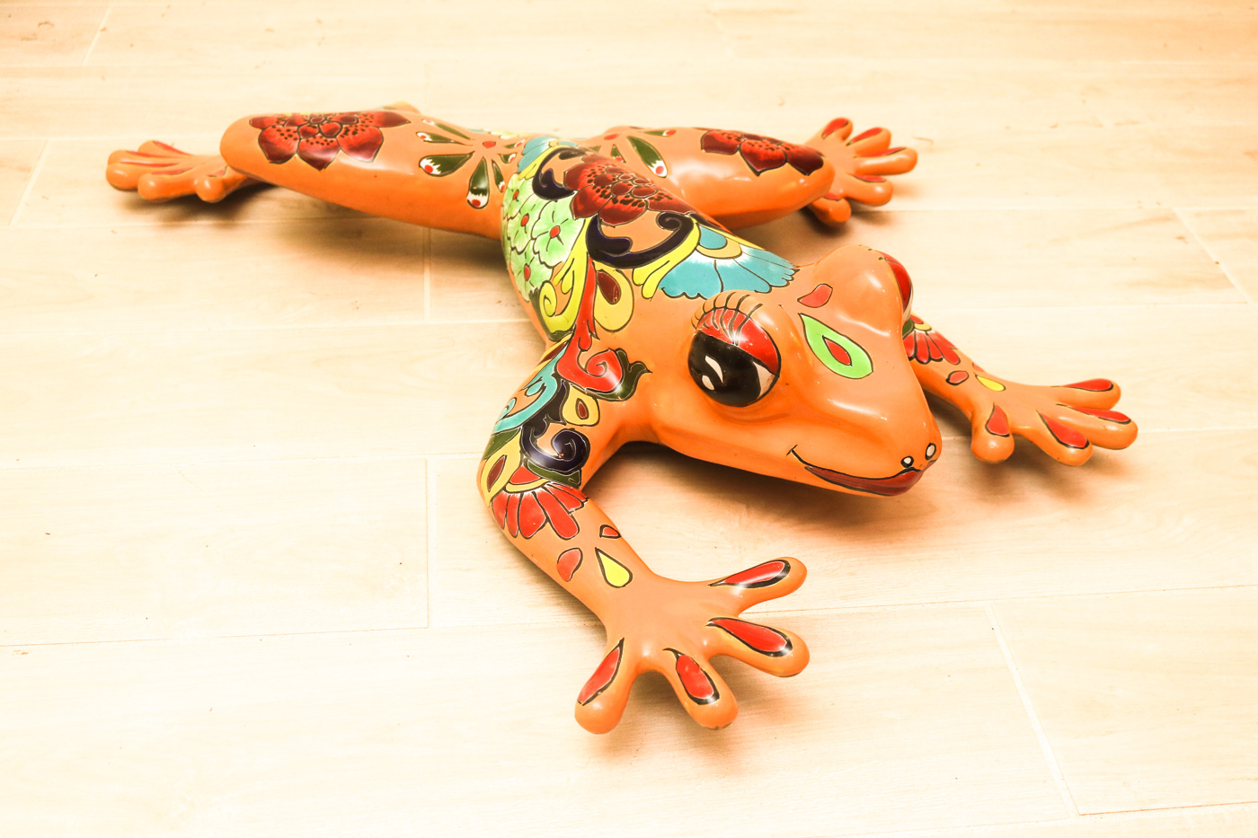 Pair of Ceramic Frogs