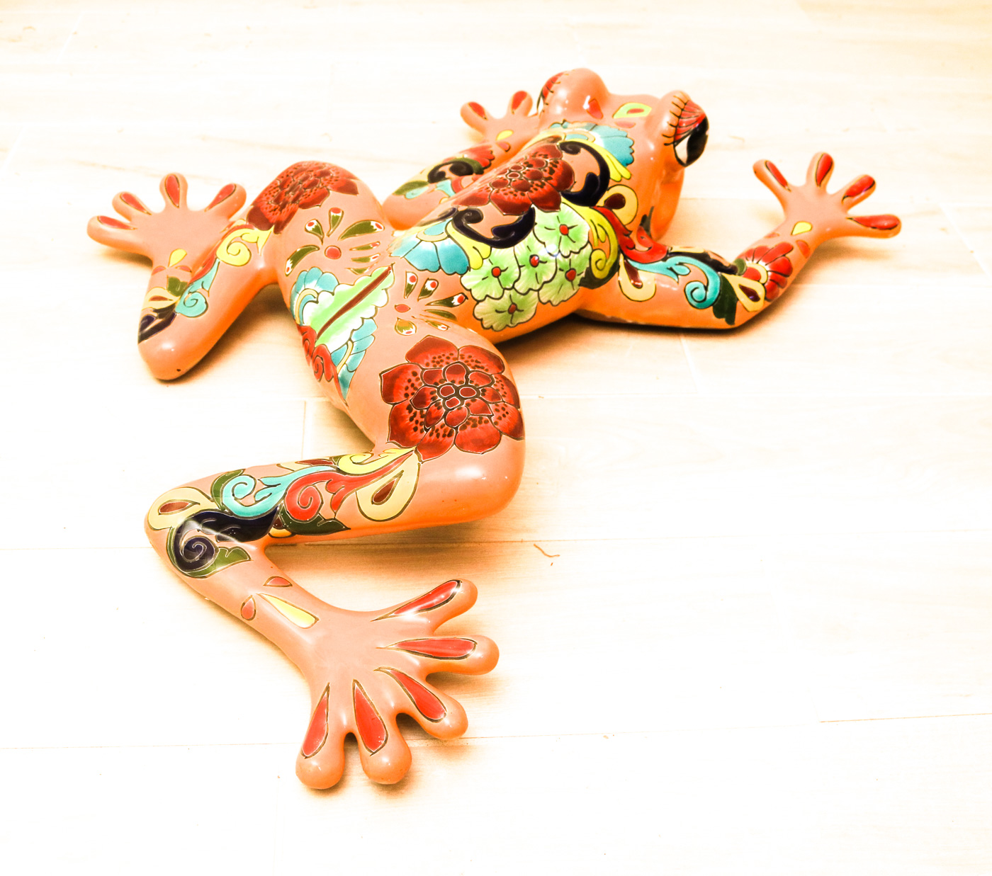 Pair of Ceramic Frogs