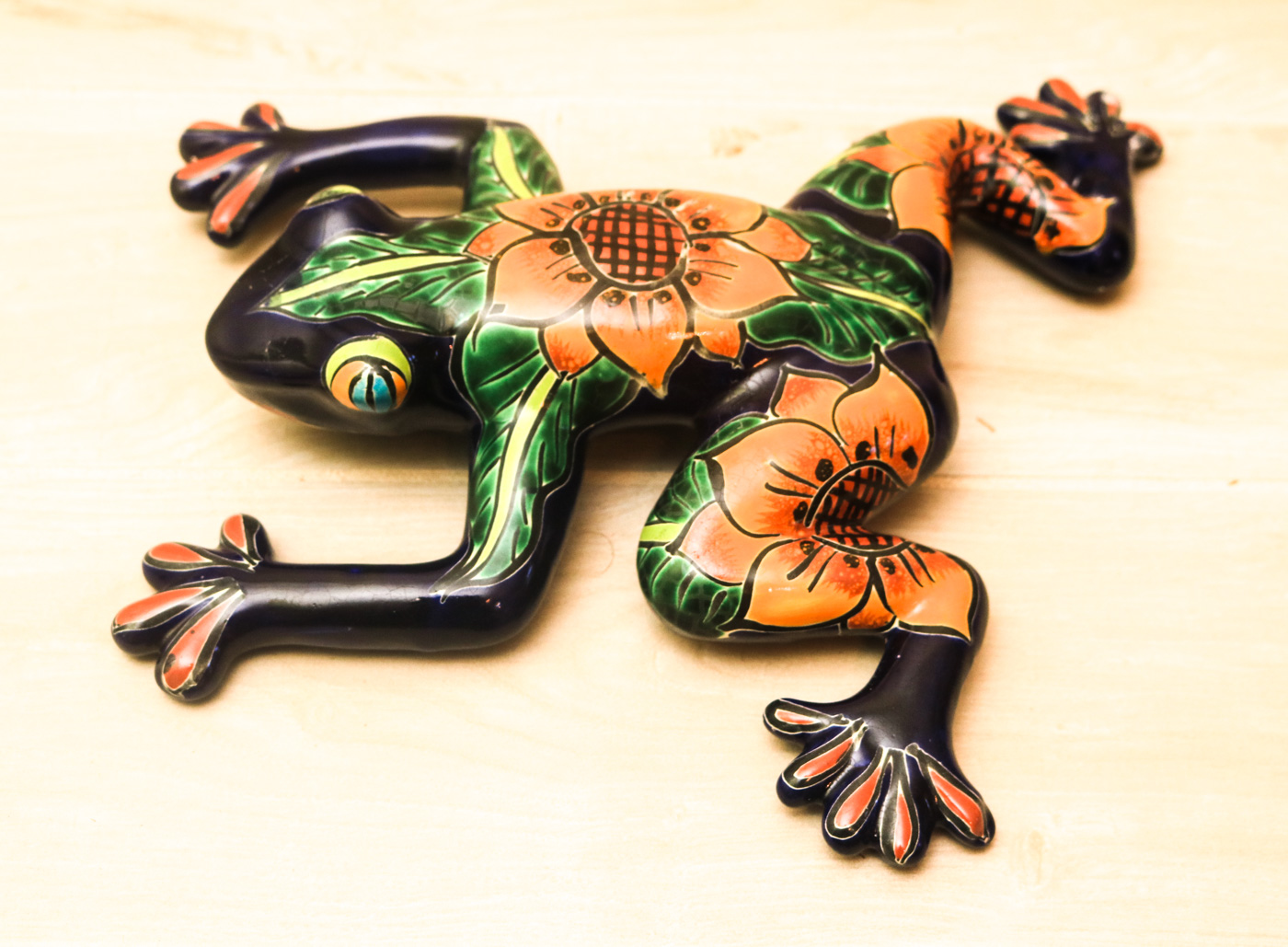 Pair of Ceramic Frogs