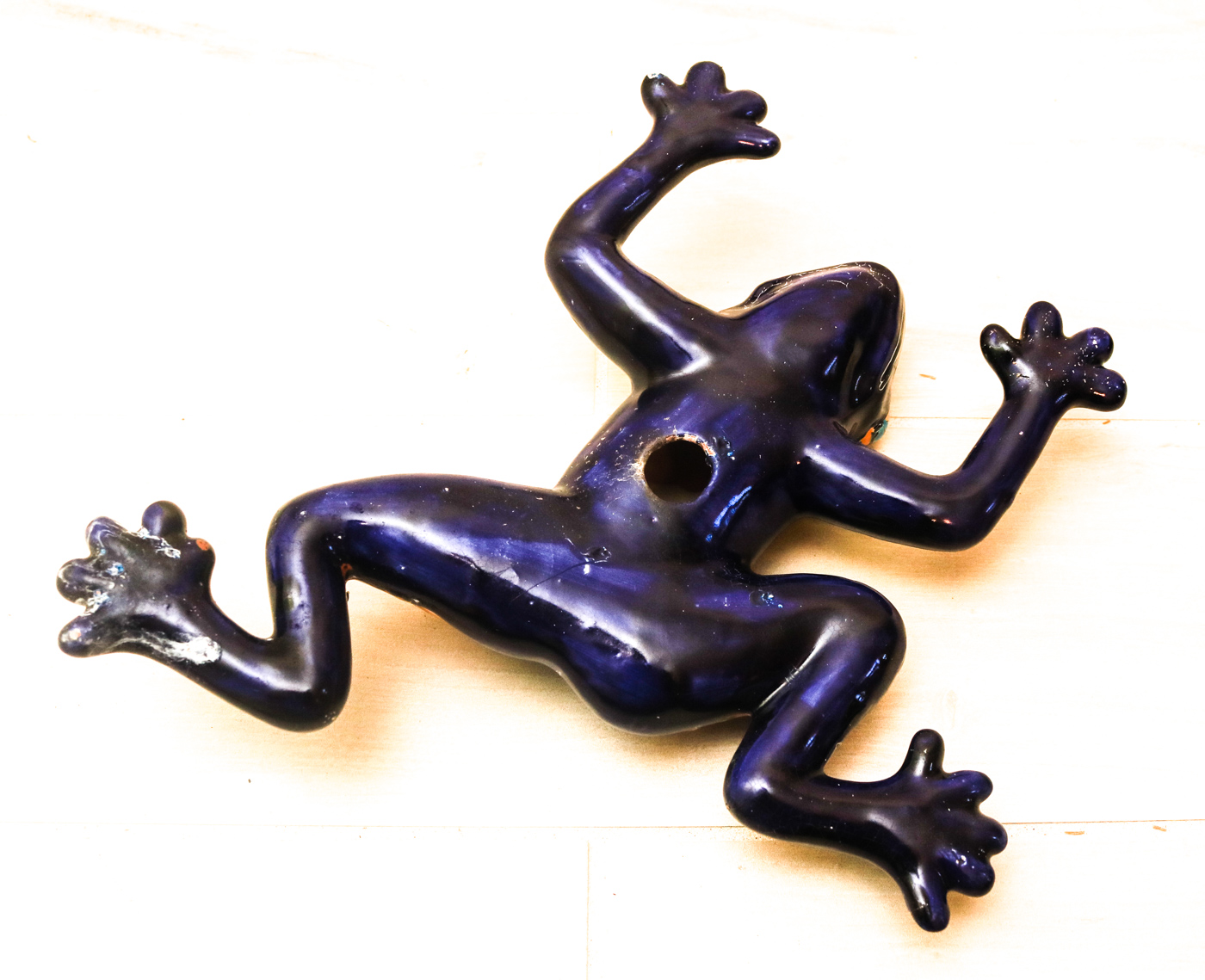 Pair of Ceramic Frogs
