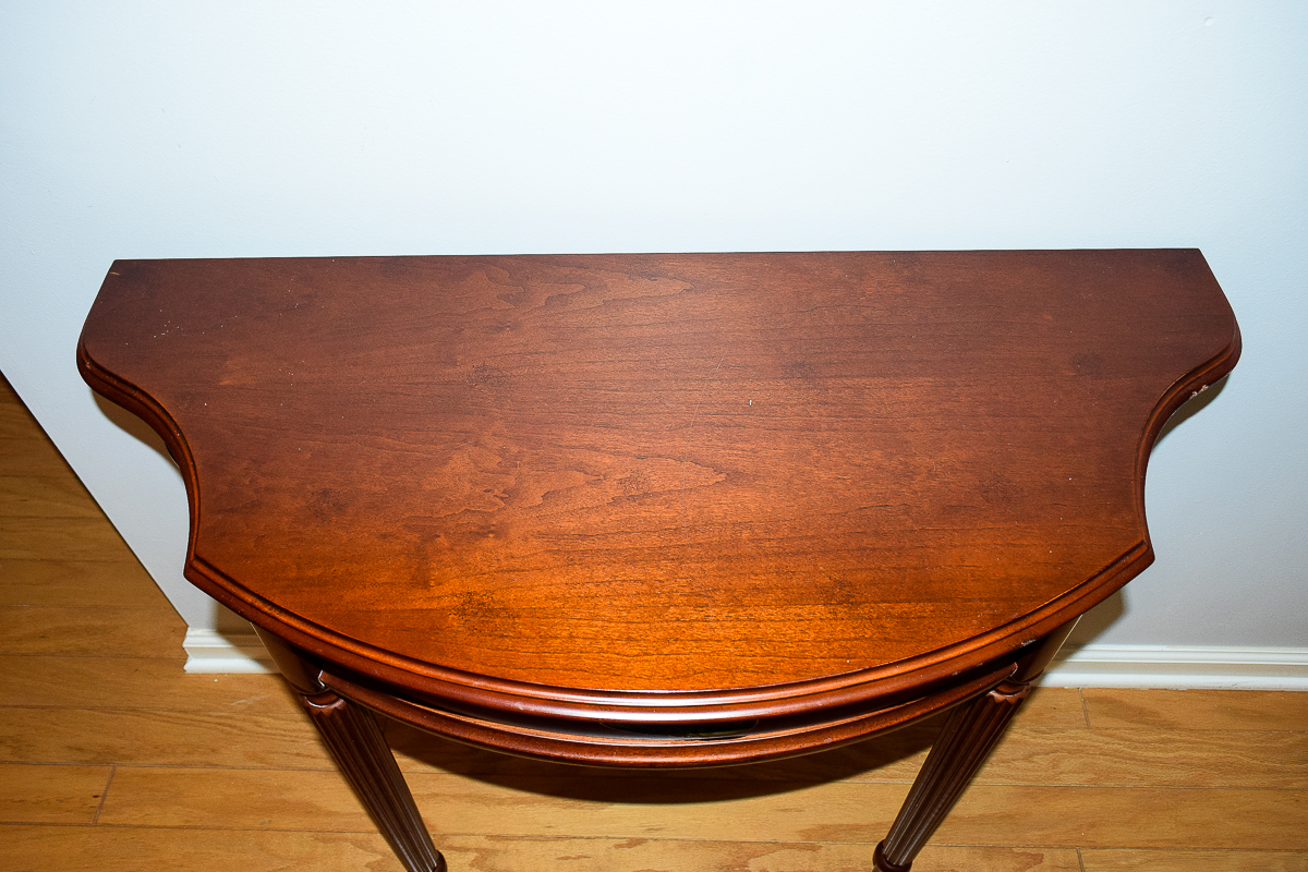 Wooden Foyer Table