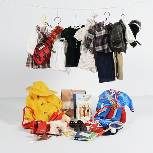 American Girl Doll "Molly" Outfits and Accessories Collection