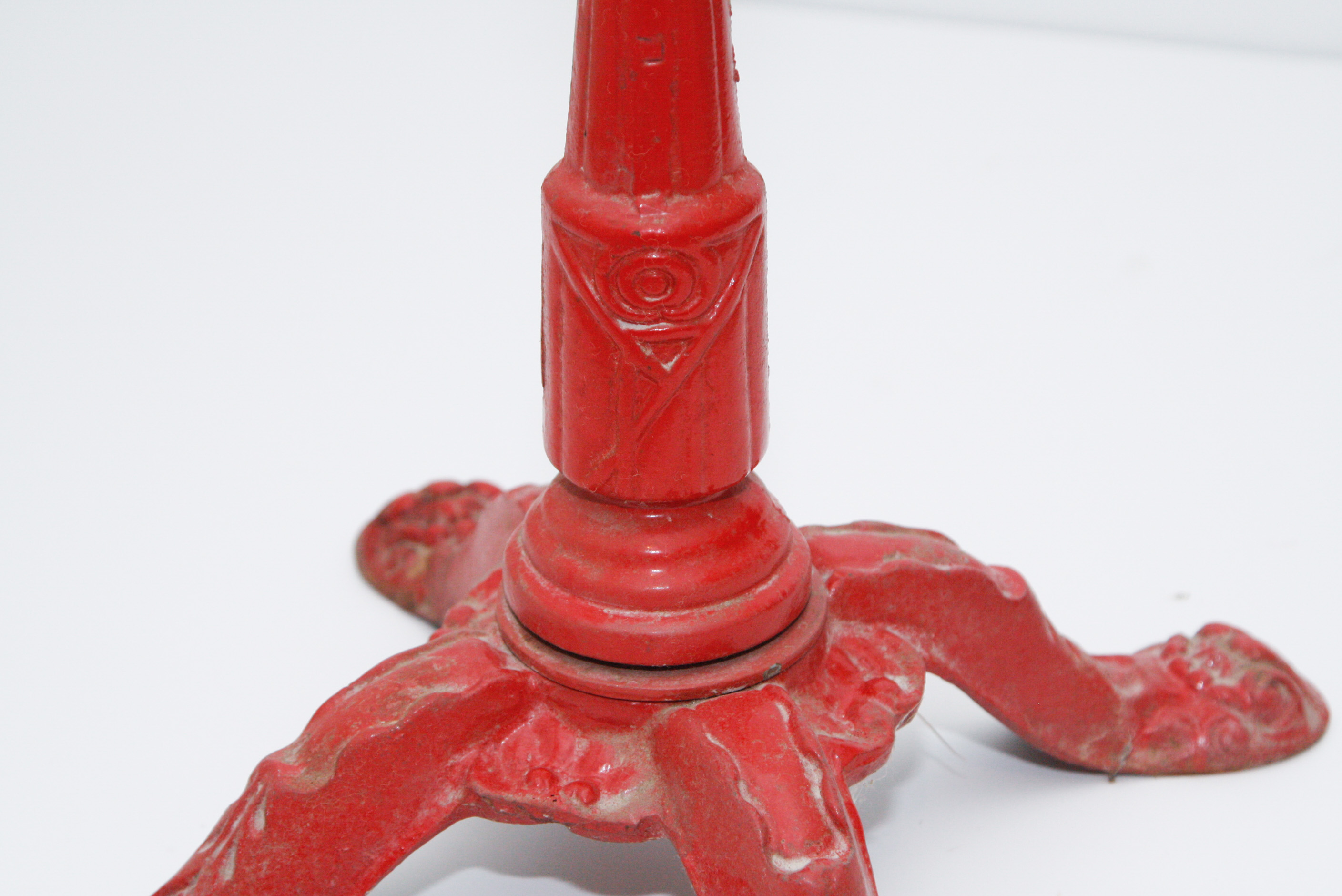 Early Cast Iron Gumball Machine Pedestal Base