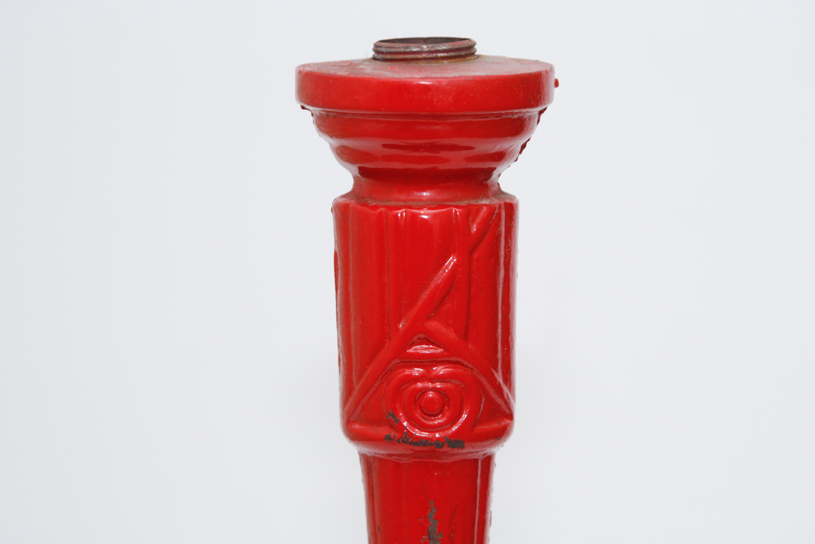 Early Cast Iron Gumball Machine Pedestal Base