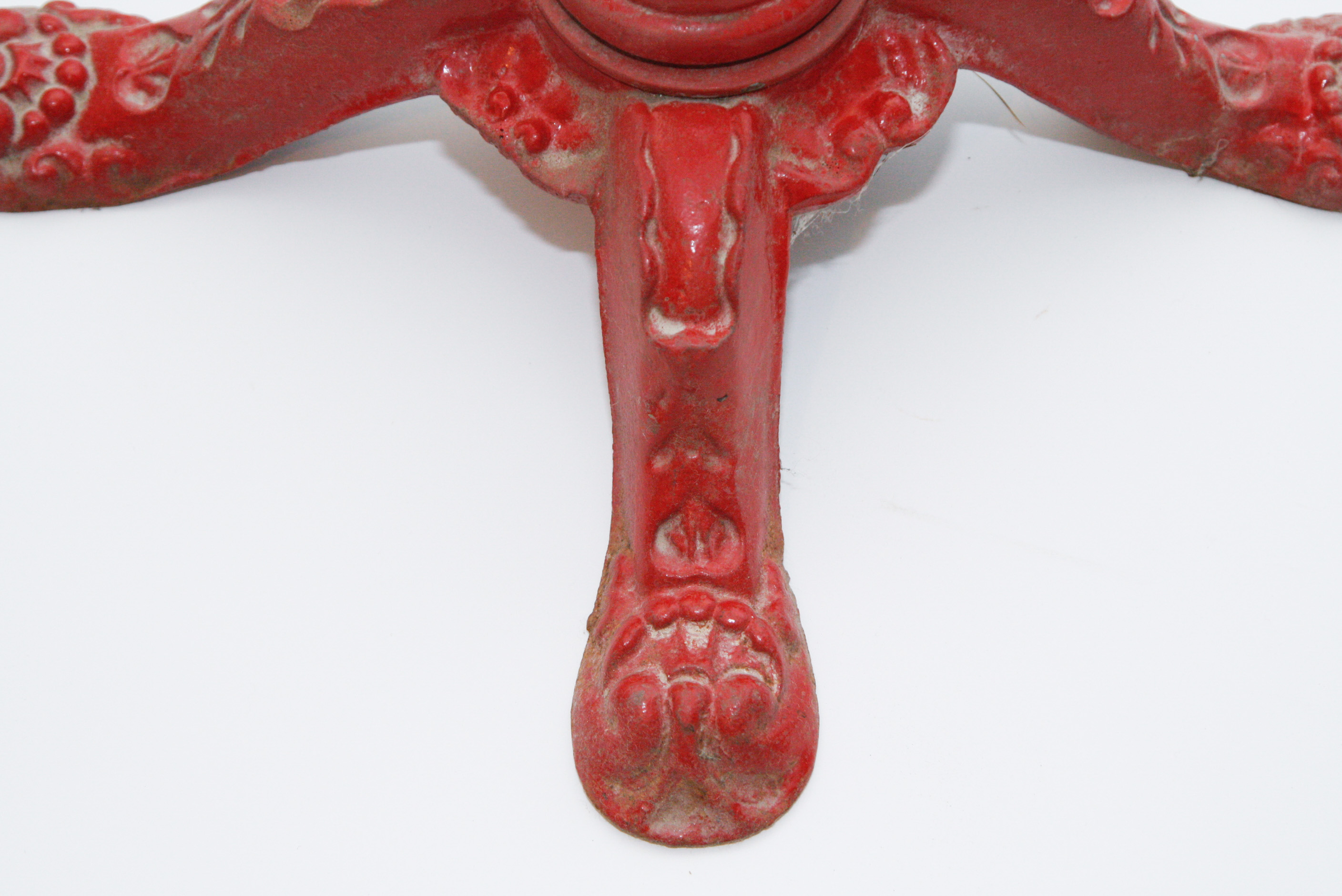 Early Cast Iron Gumball Machine Pedestal Base