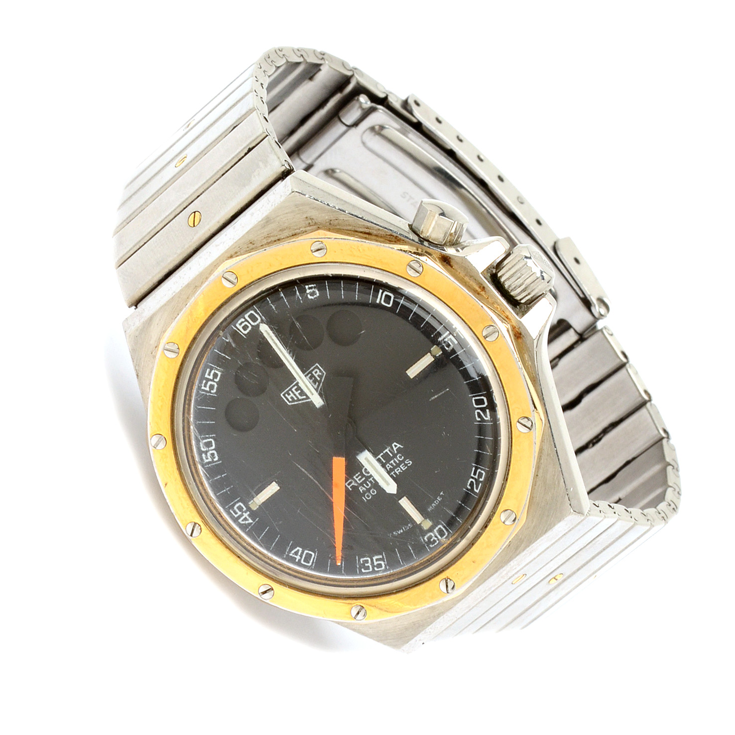 Men's Tag Heuer Regatta Automatic Stainless Steel Watch