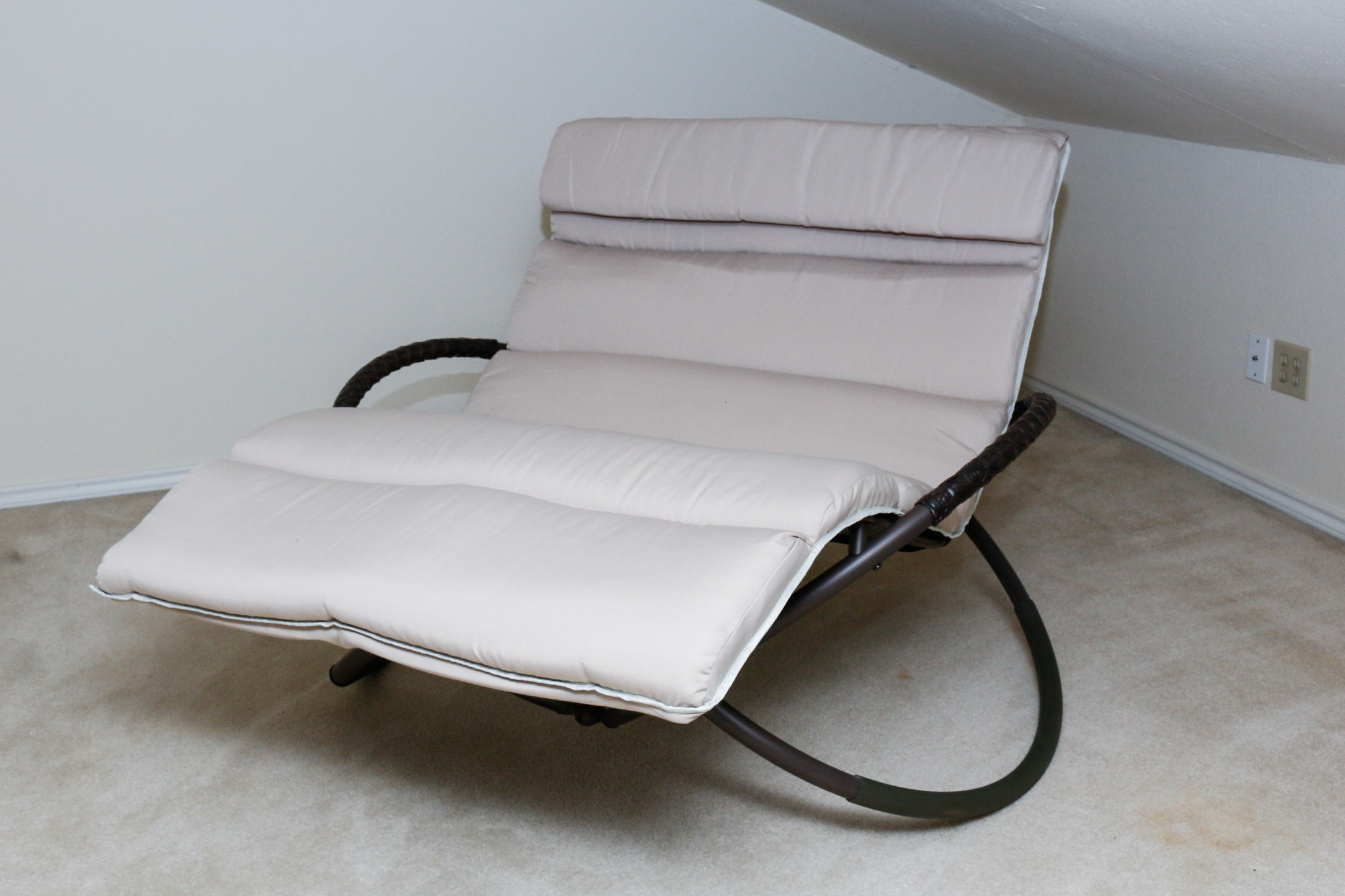 Modern Two-Person Reclining Chair