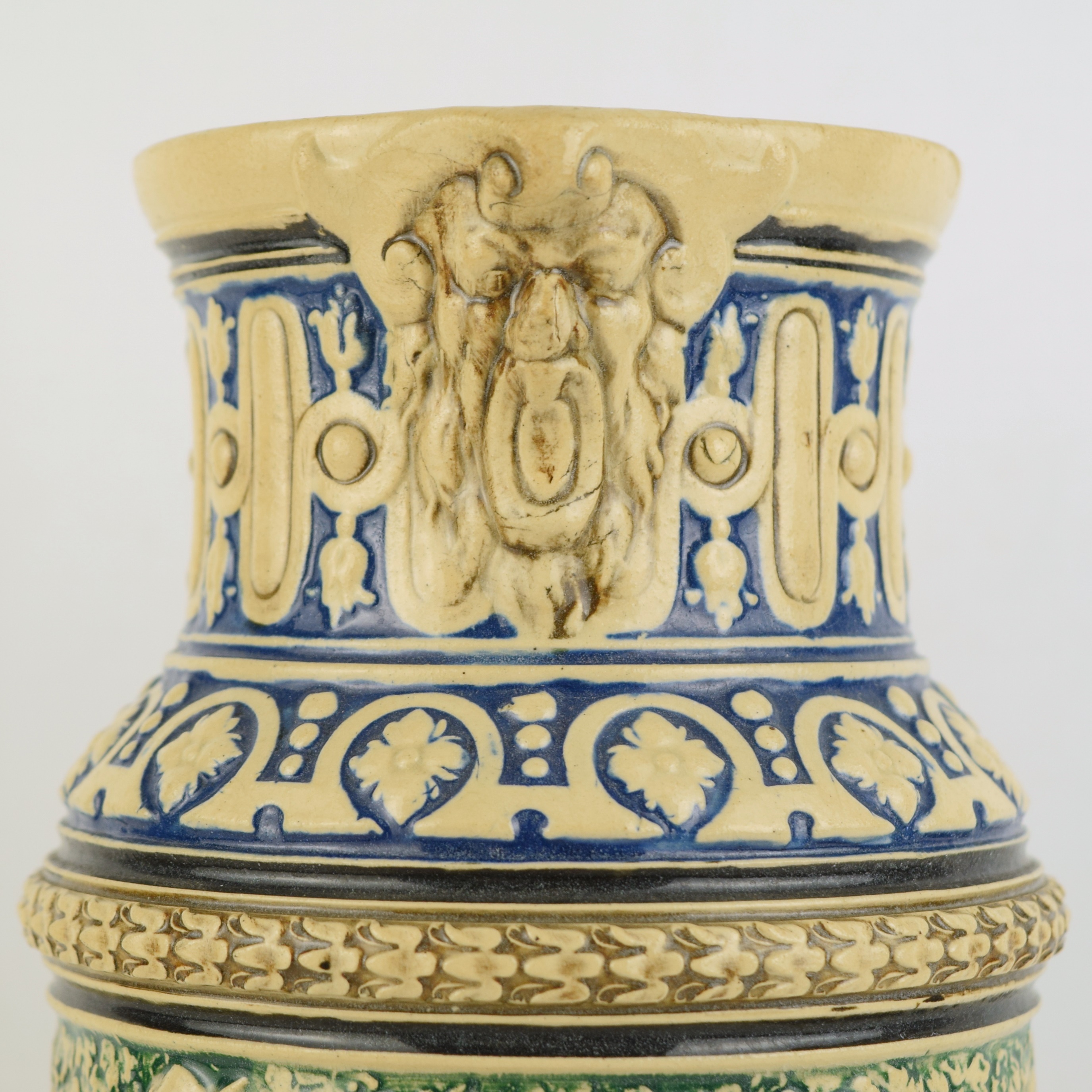 Large Vintage German Salt Glaze Pitcher