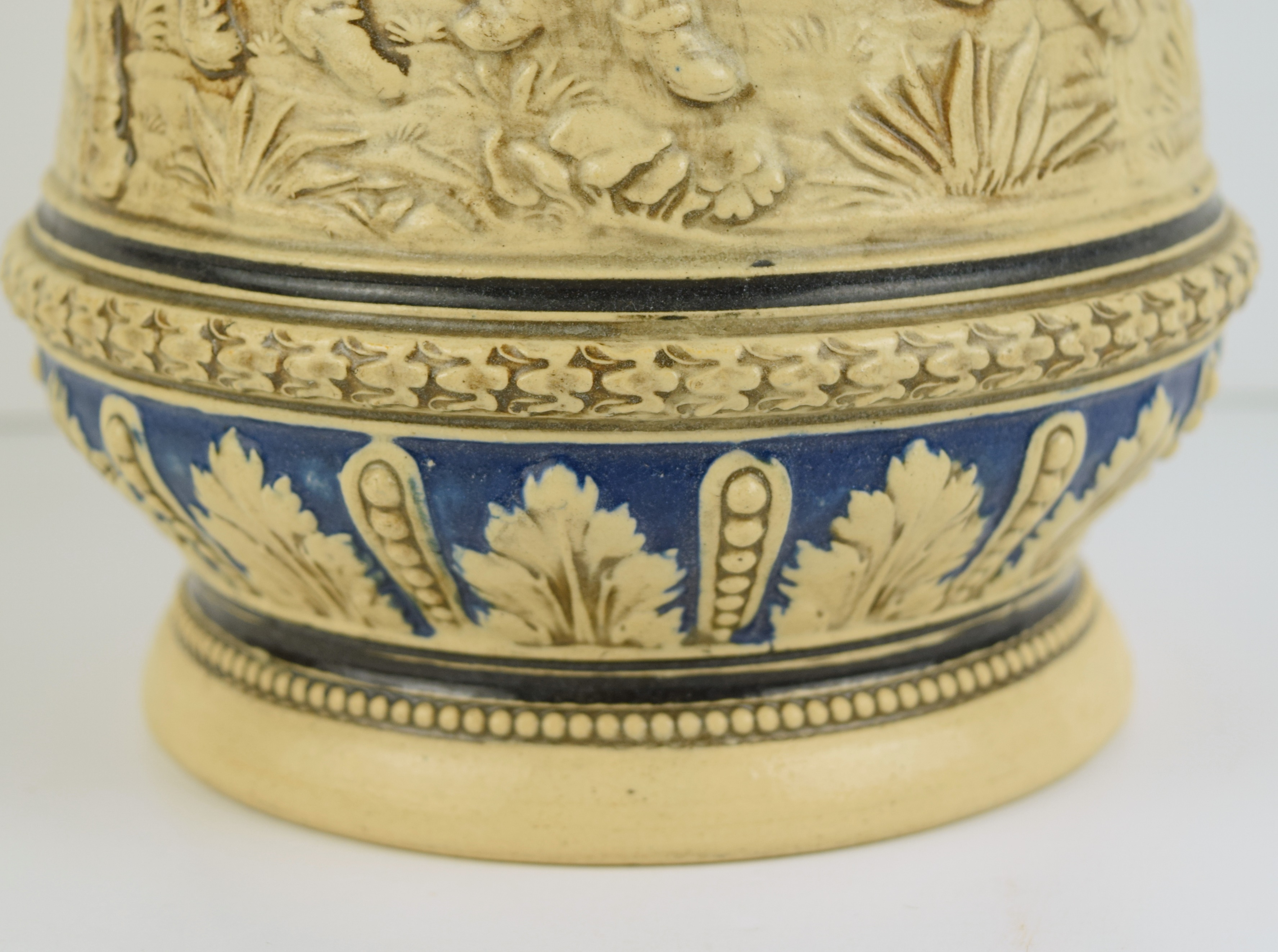 Large Vintage German Salt Glaze Pitcher