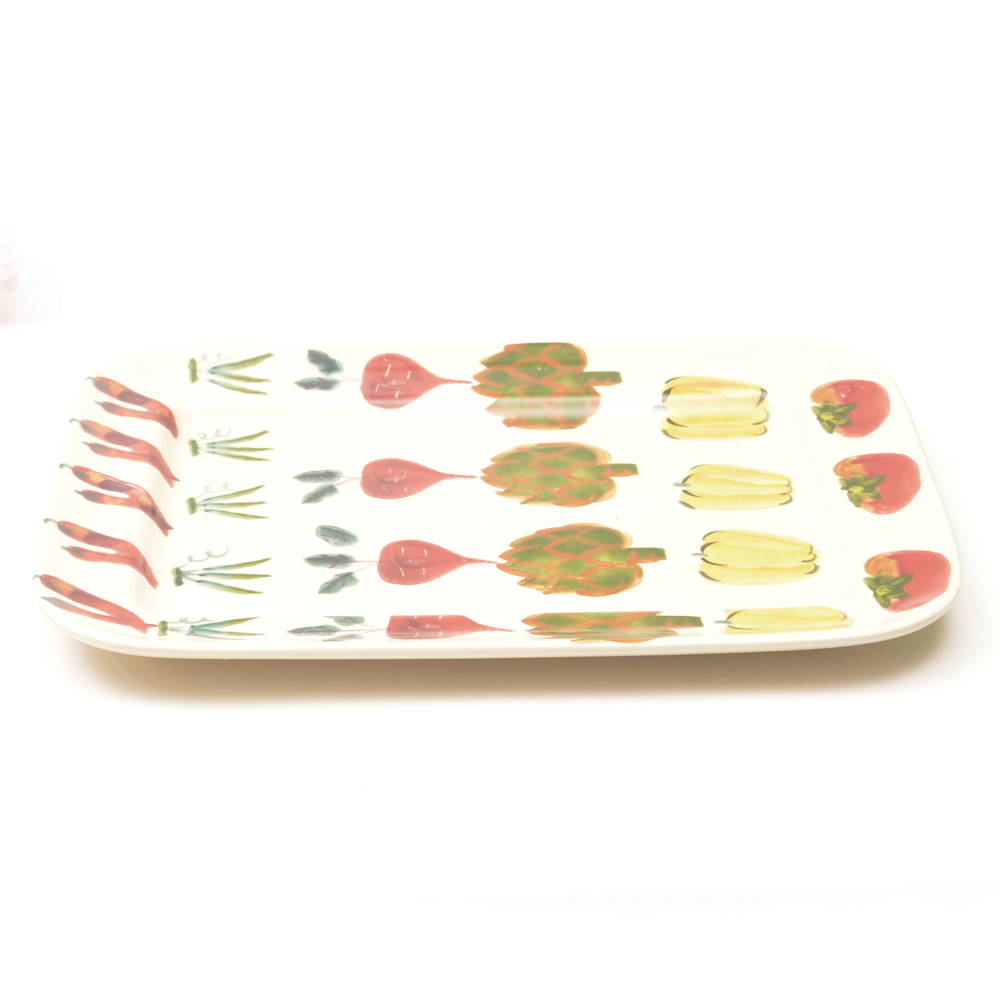 Vegetable Themed Kitchen Pottery Assortment