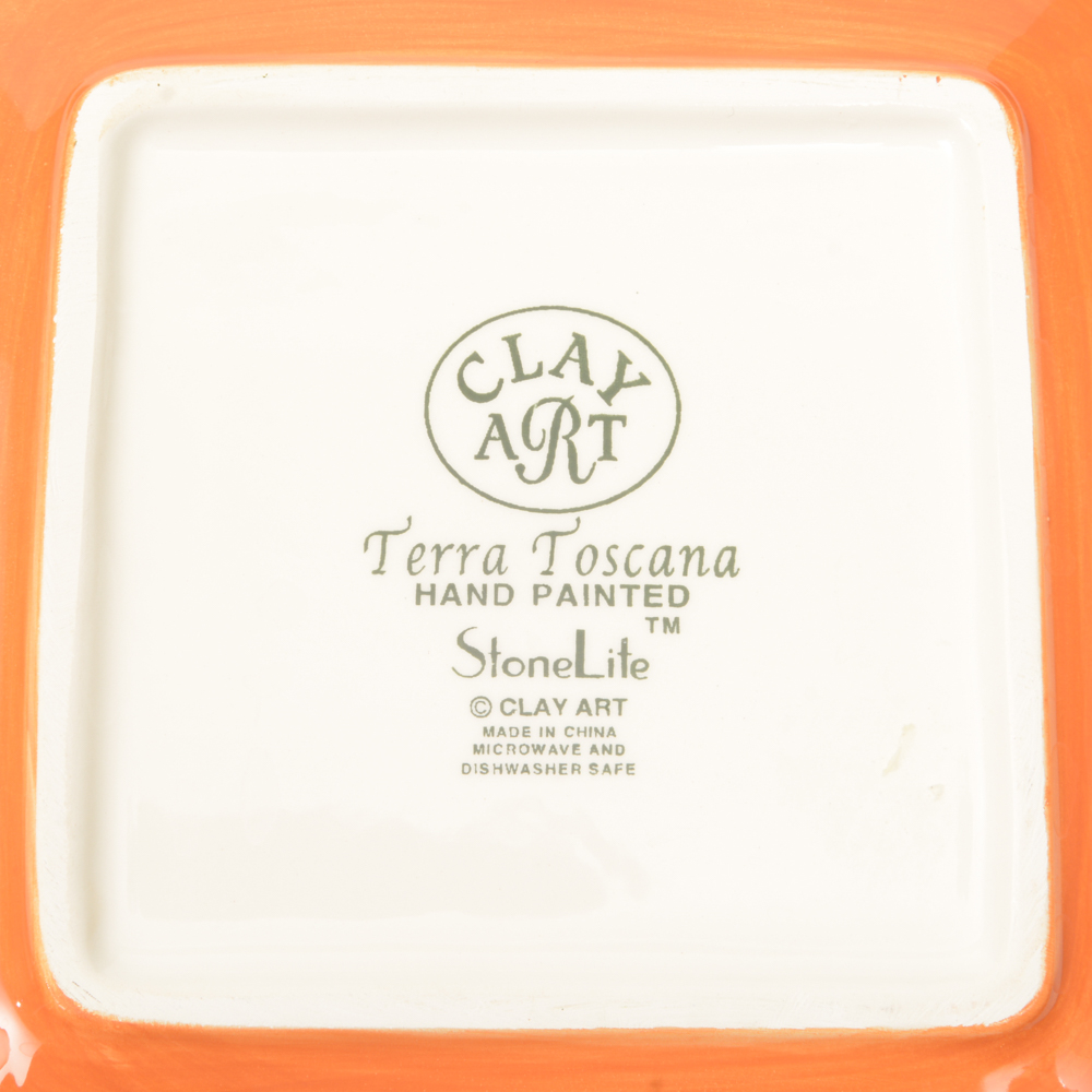 Vegetable Themed Kitchen Pottery Assortment