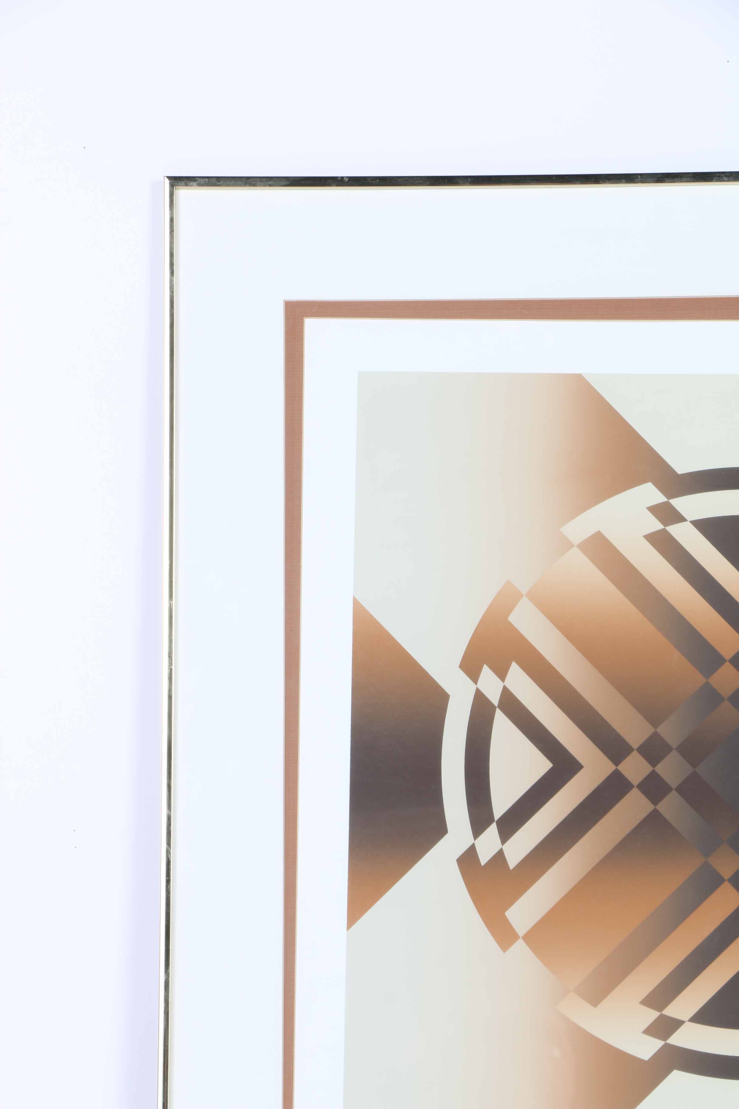 Signed Serigraph "Vector"