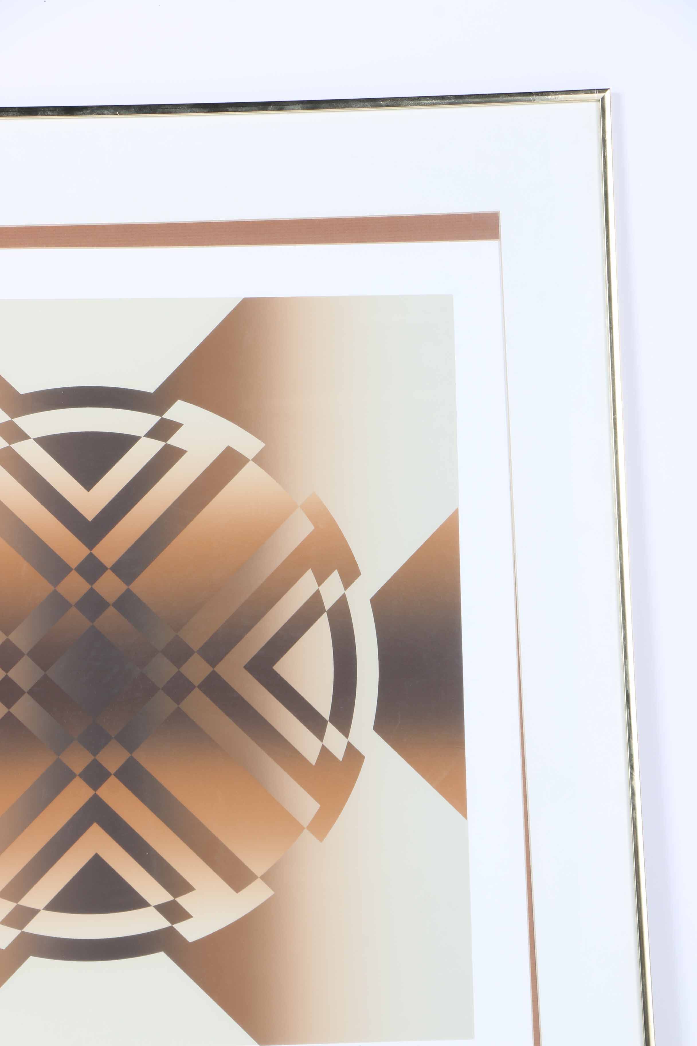 Signed Serigraph "Vector"