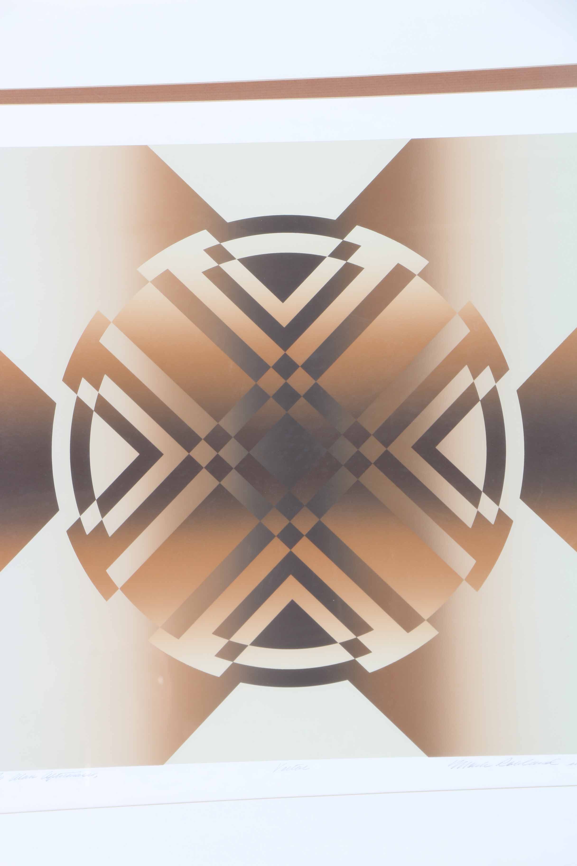 Signed Serigraph "Vector"