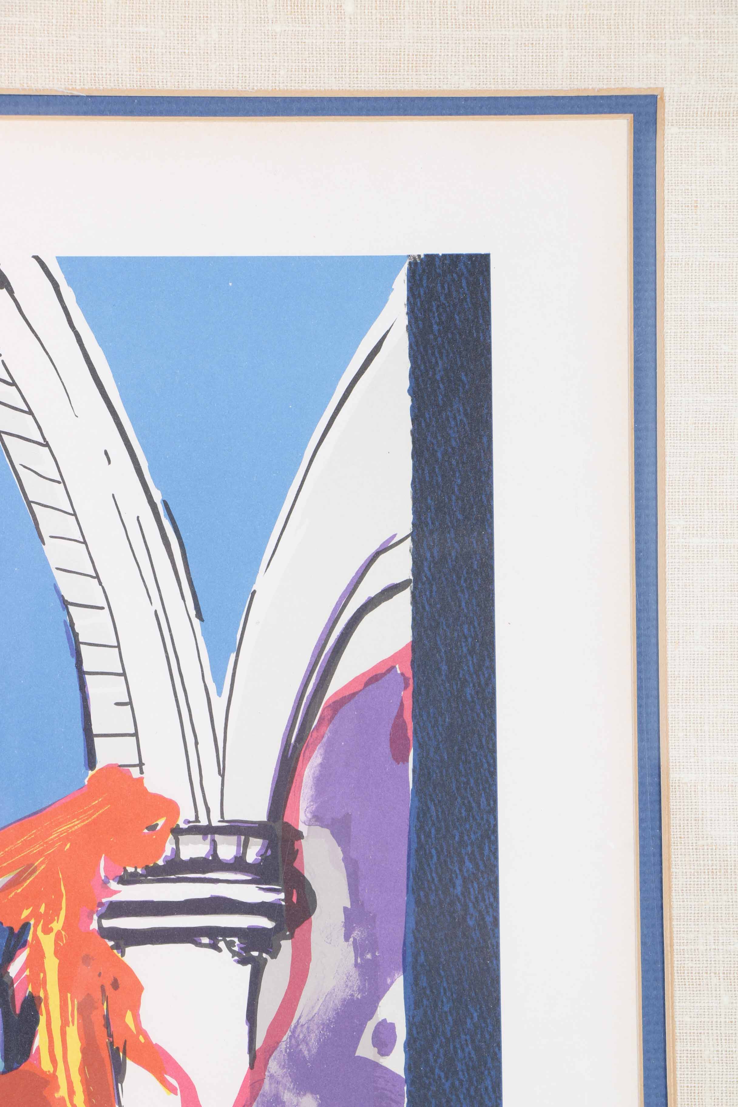 Salvador Dali Limited Edition Lithograph "The High Priestess"