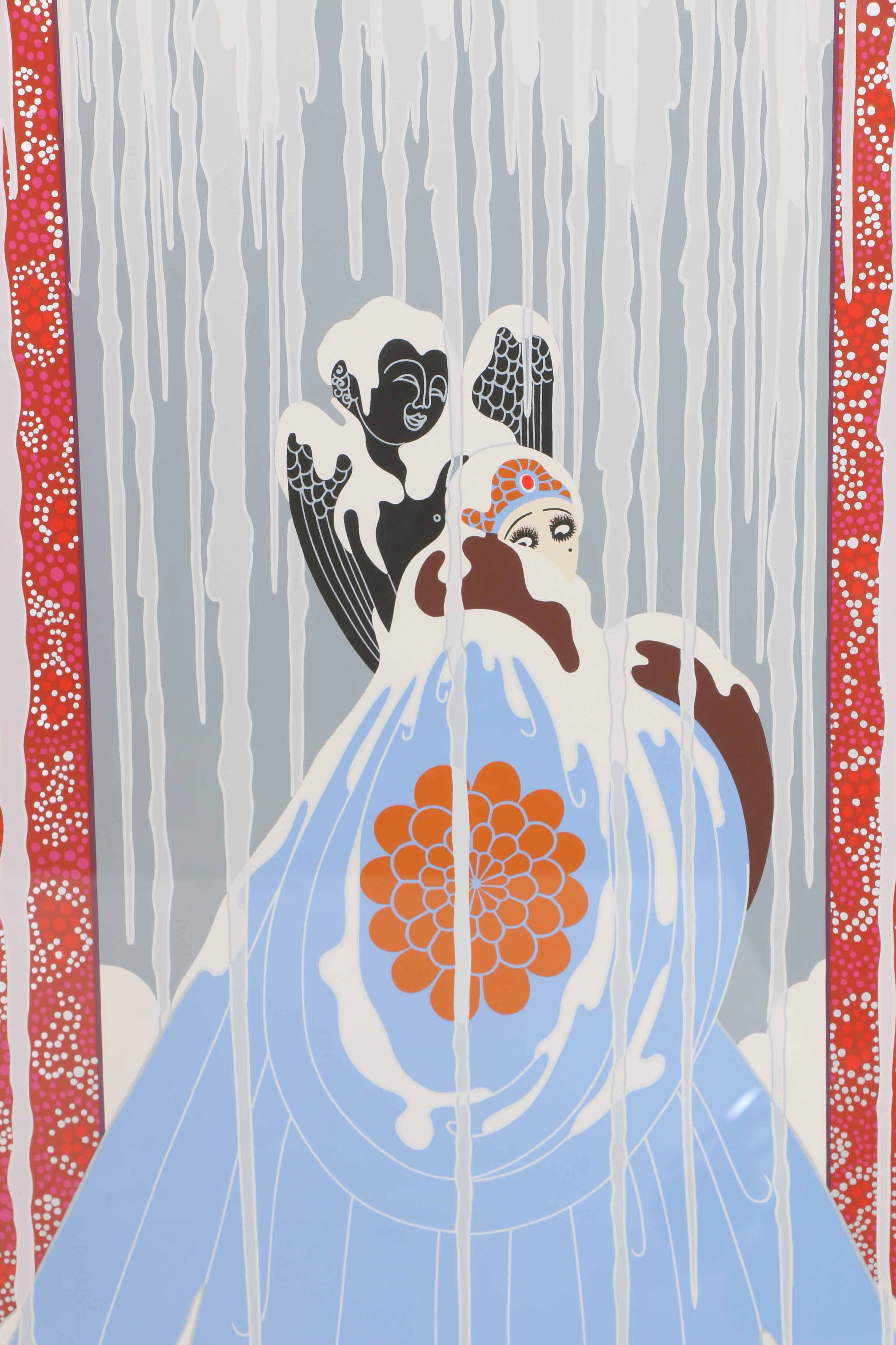 Erté 1982 Limited Edition Serigraph "Love's Captive"