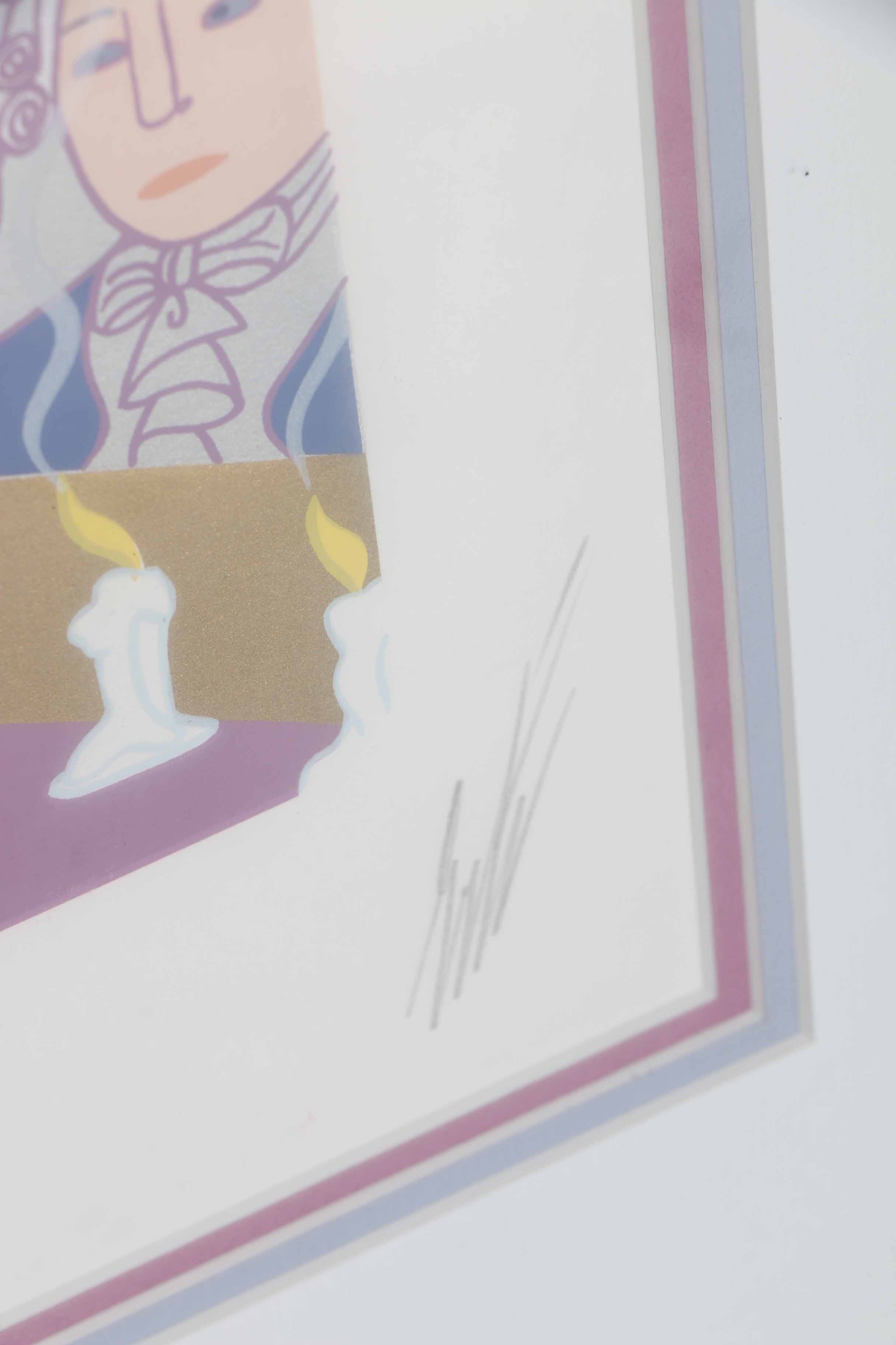 Erté 1982 Limited Edition Serigraph "Harlequin"