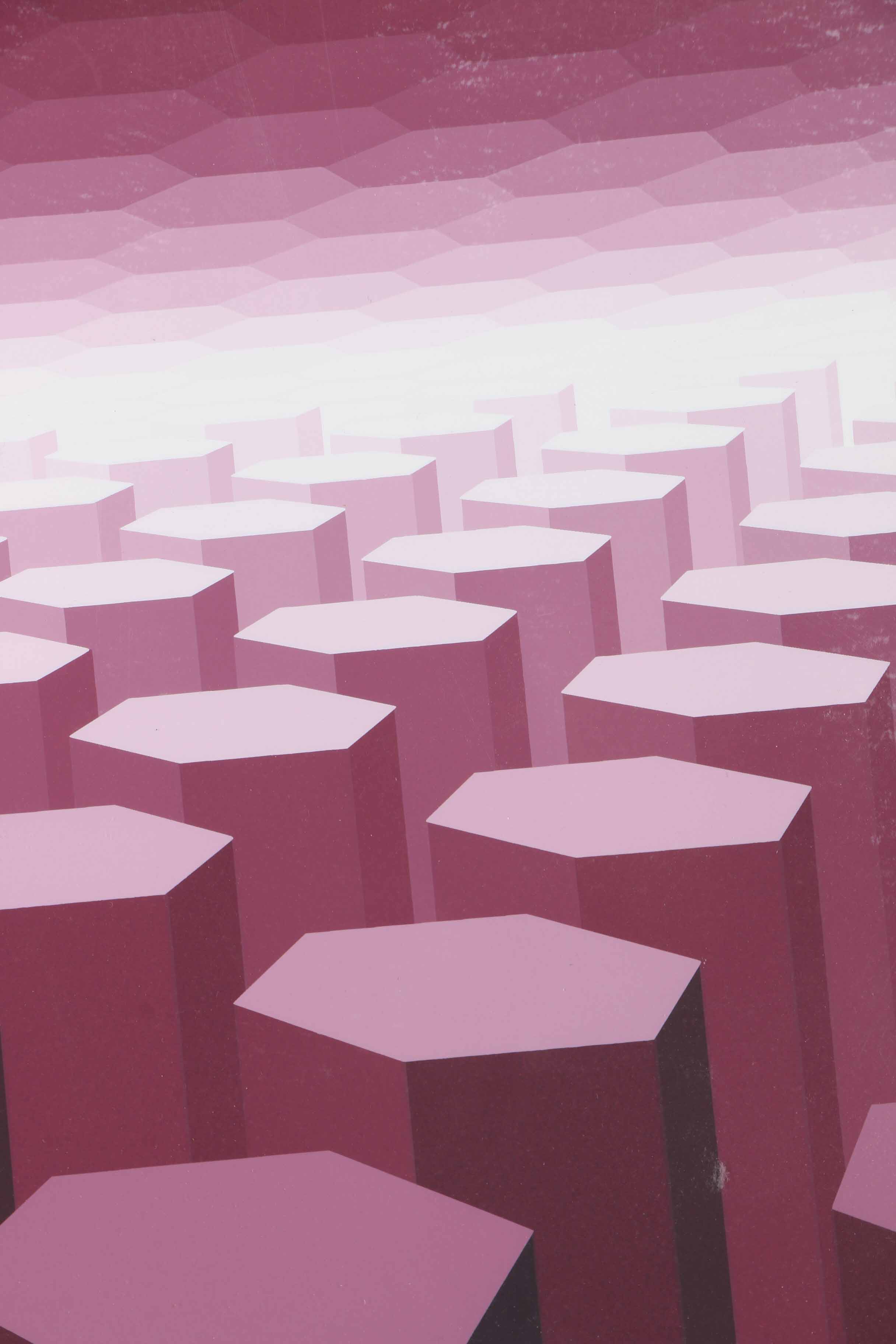 Jean-Pierre Vasarely Yvaral Limited Edition Serigraph