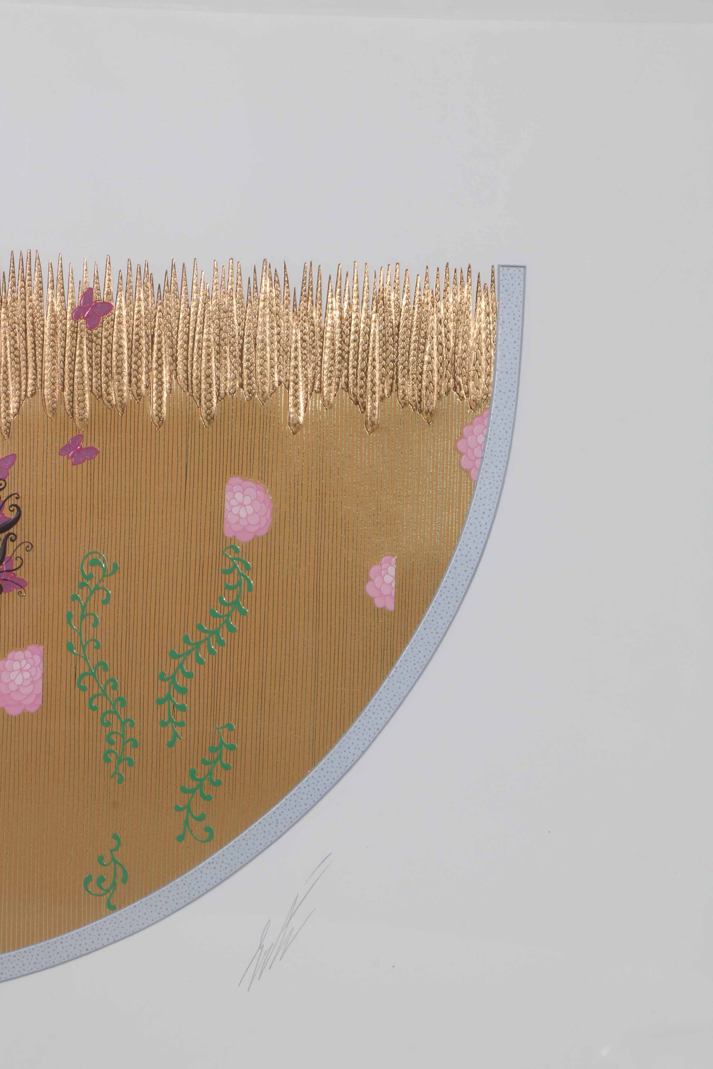 1987 Erté "Harvest" Embossed Serigraph with Foil