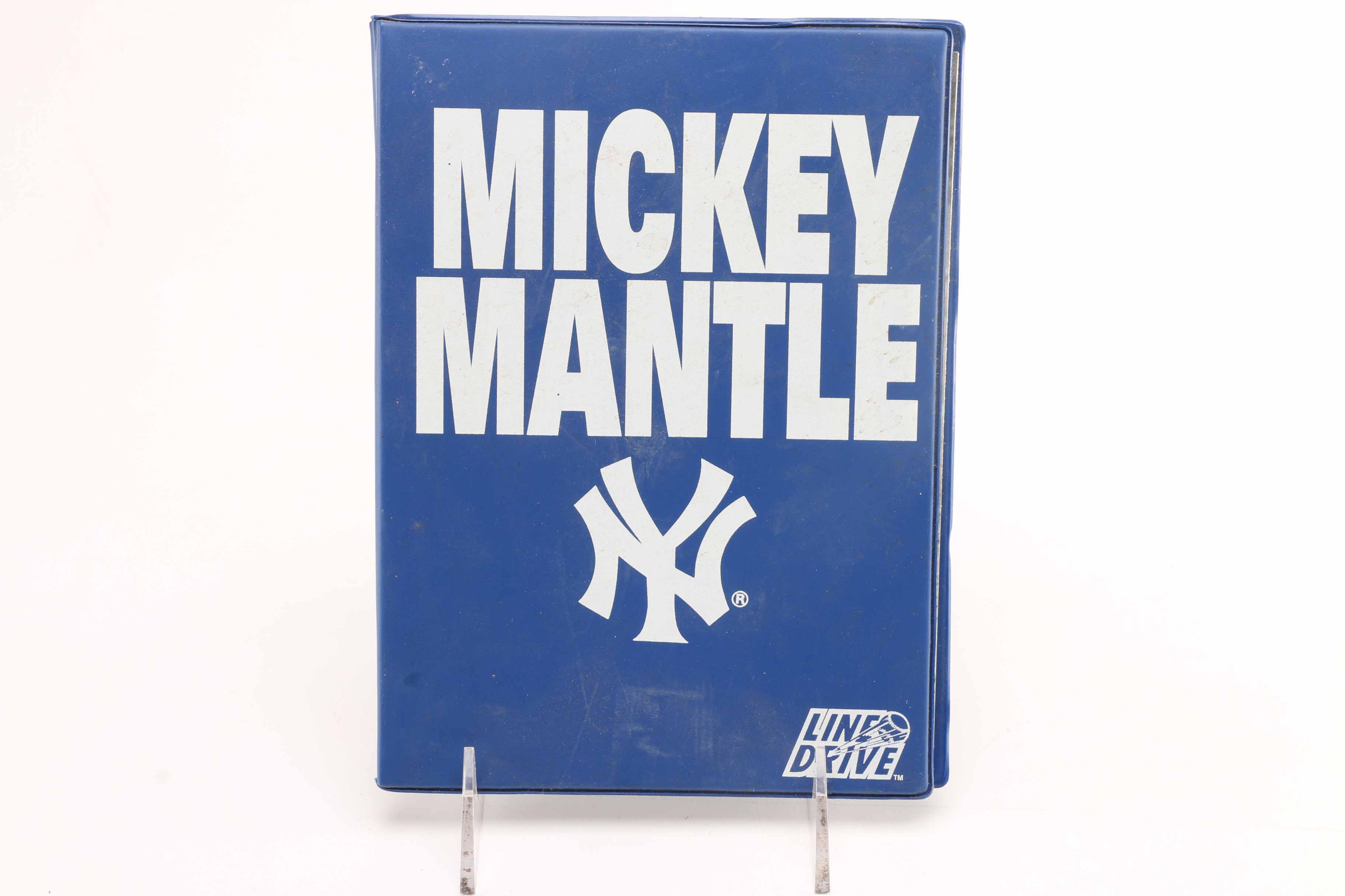 Collection of Mickey Mantle Themed Baseball Memorabilia