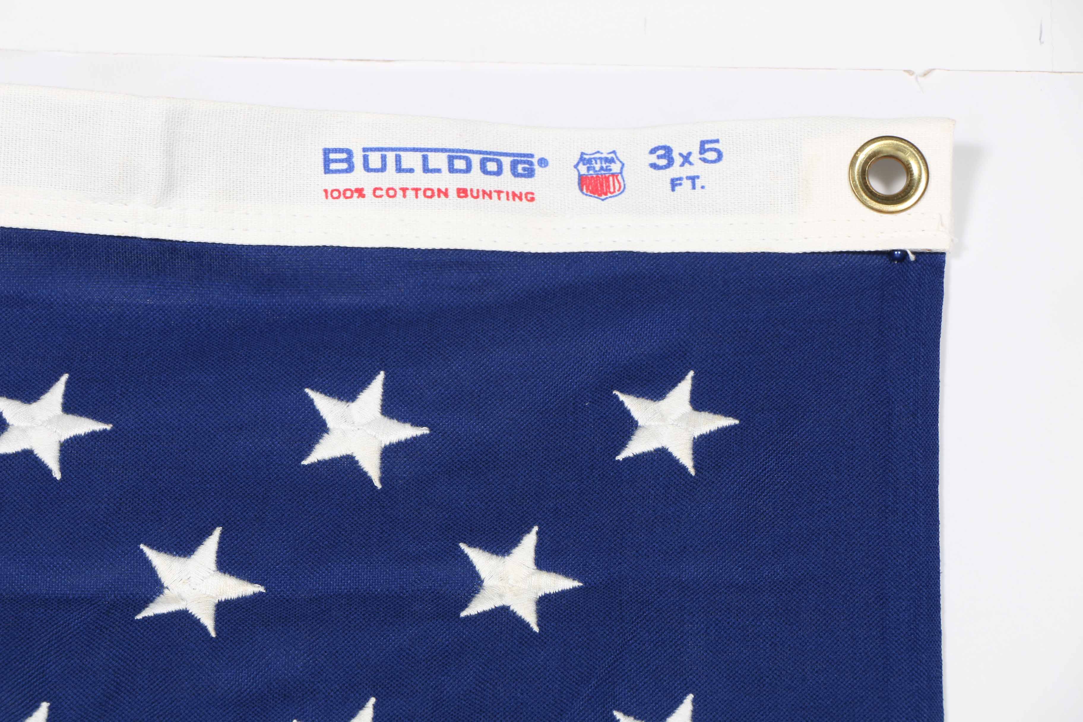 American Flag Flown Over the U.S. Capitol