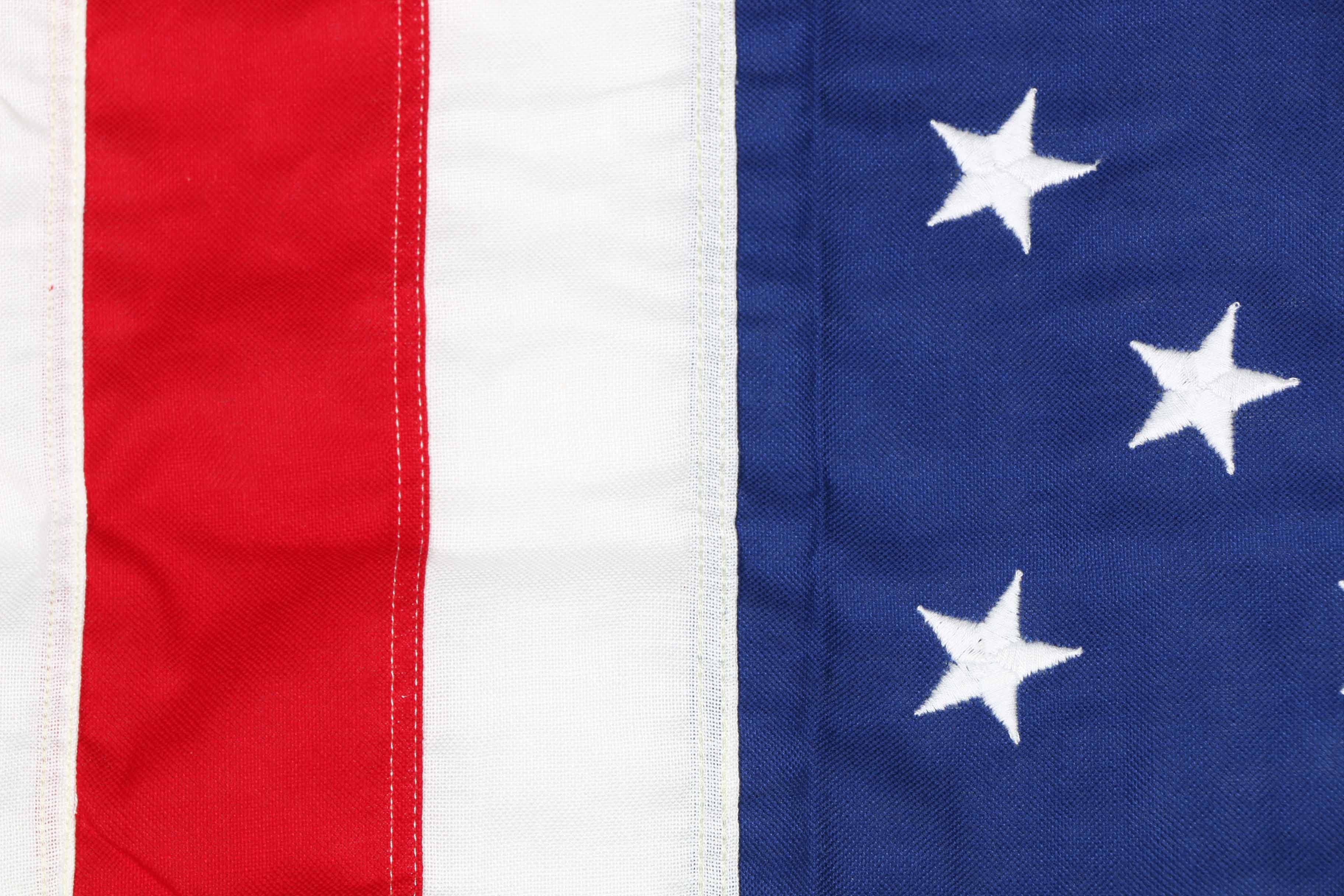 American Flag Flown Over the U.S. Capitol