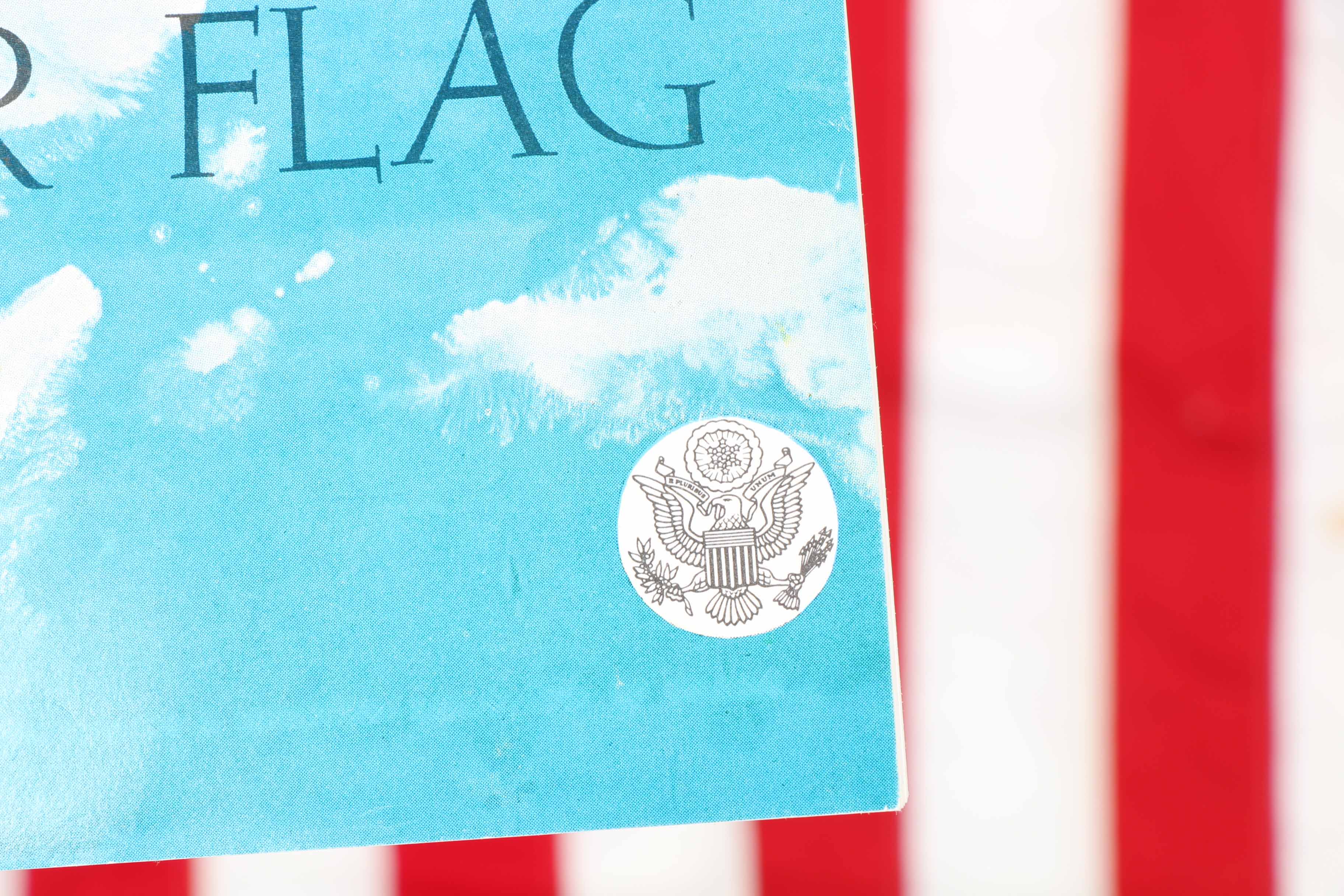 American Flag Flown Over the U.S. Capitol