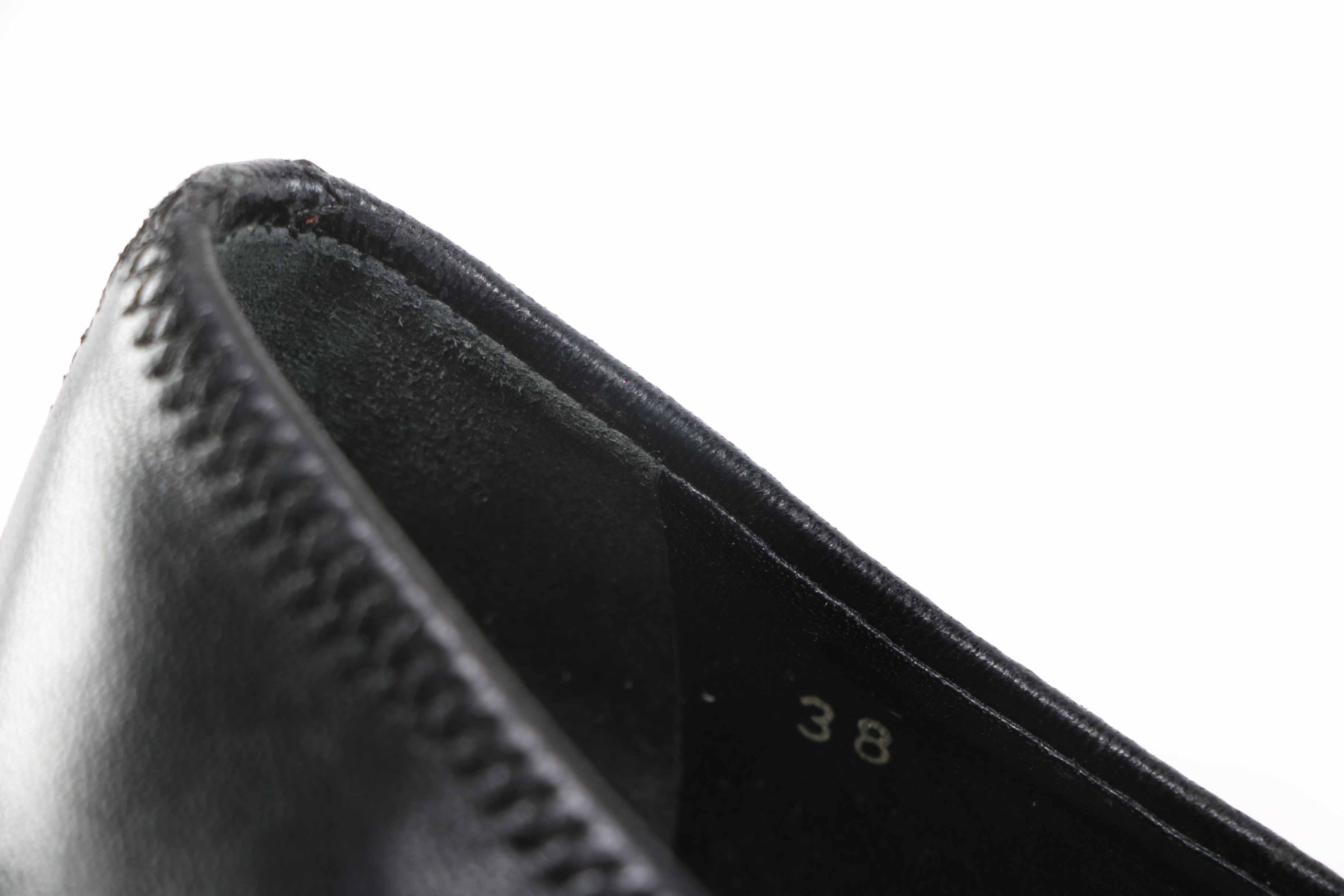 Prada Leather Kitten Heels