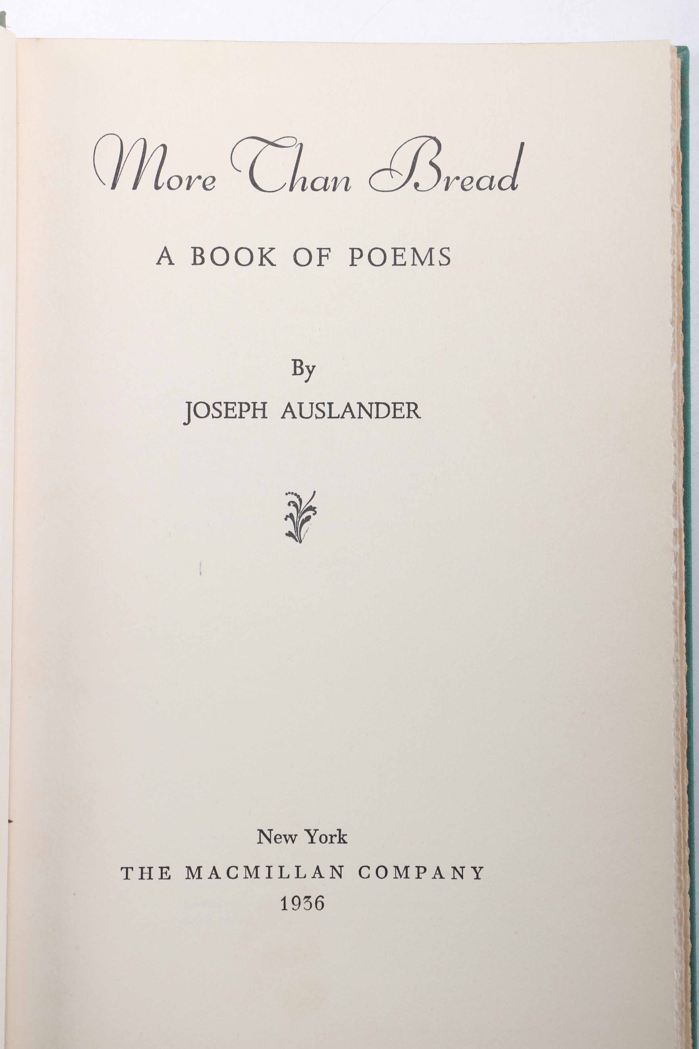 1930s First Edition Books