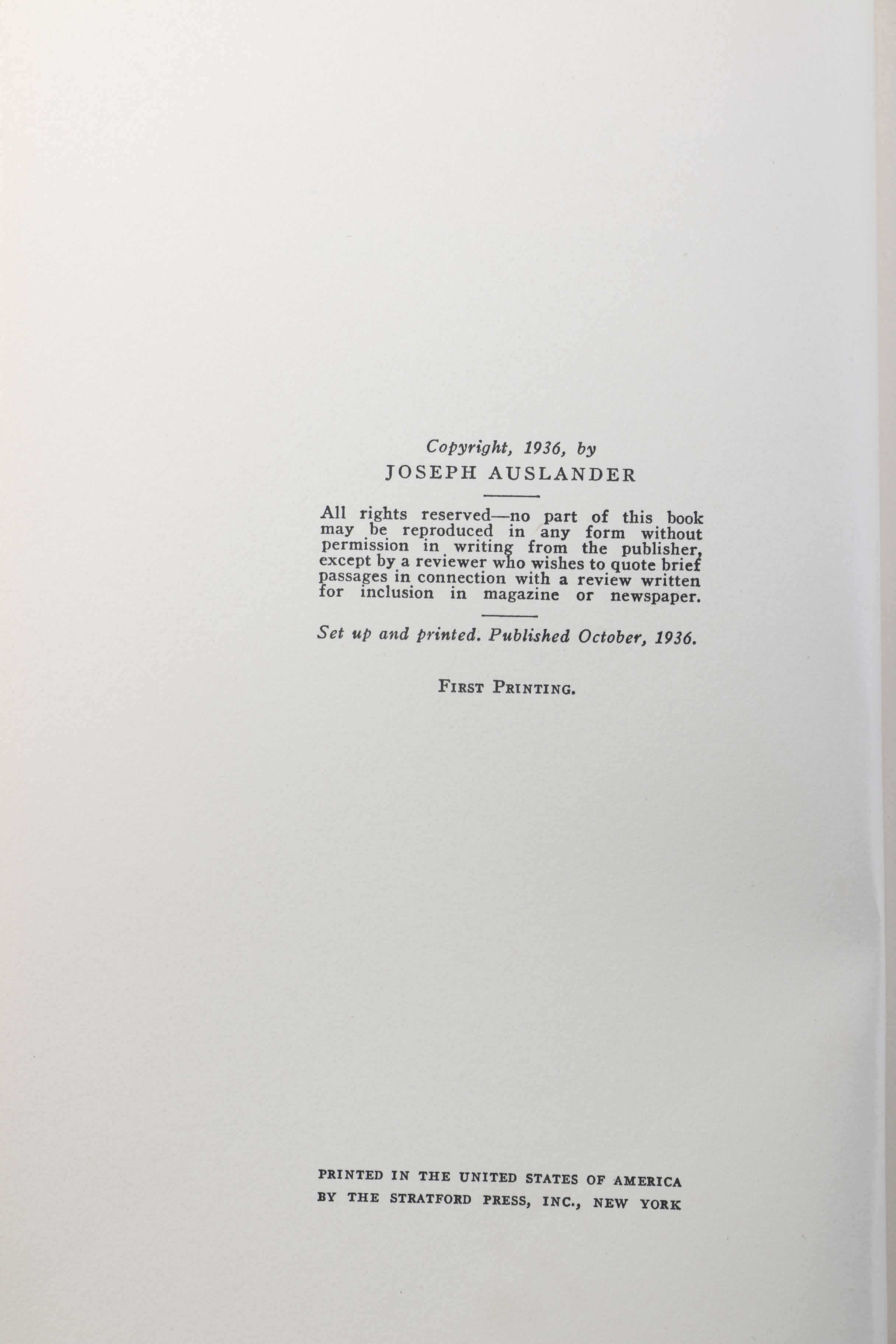 1930s First Edition Books