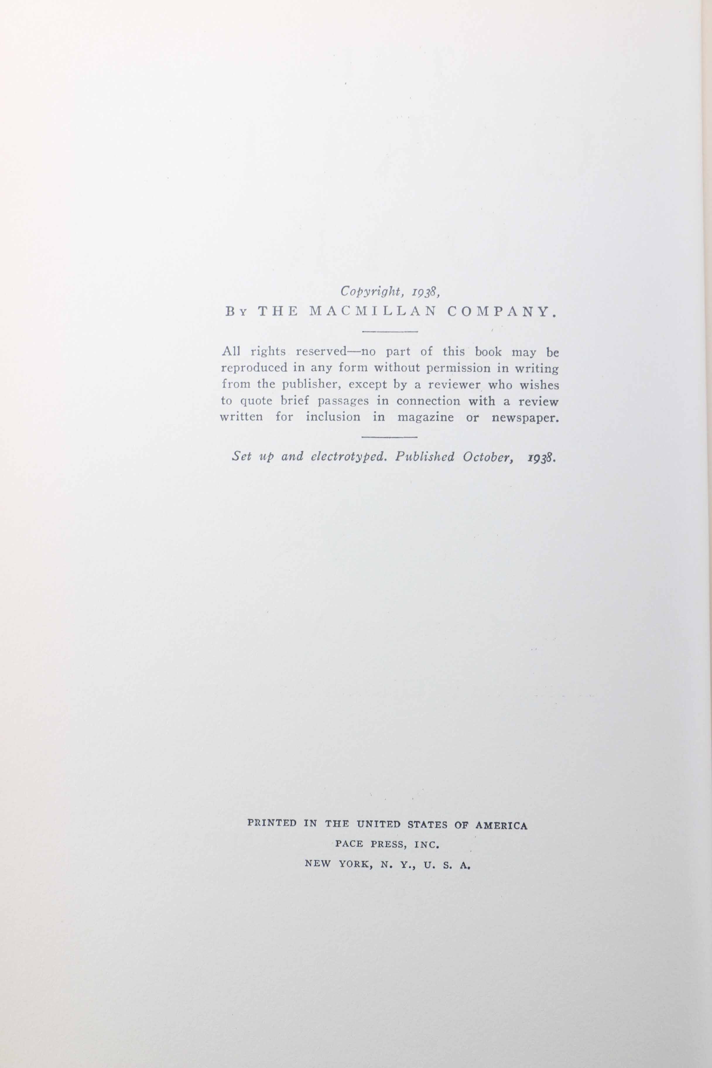 1930s First Edition Books