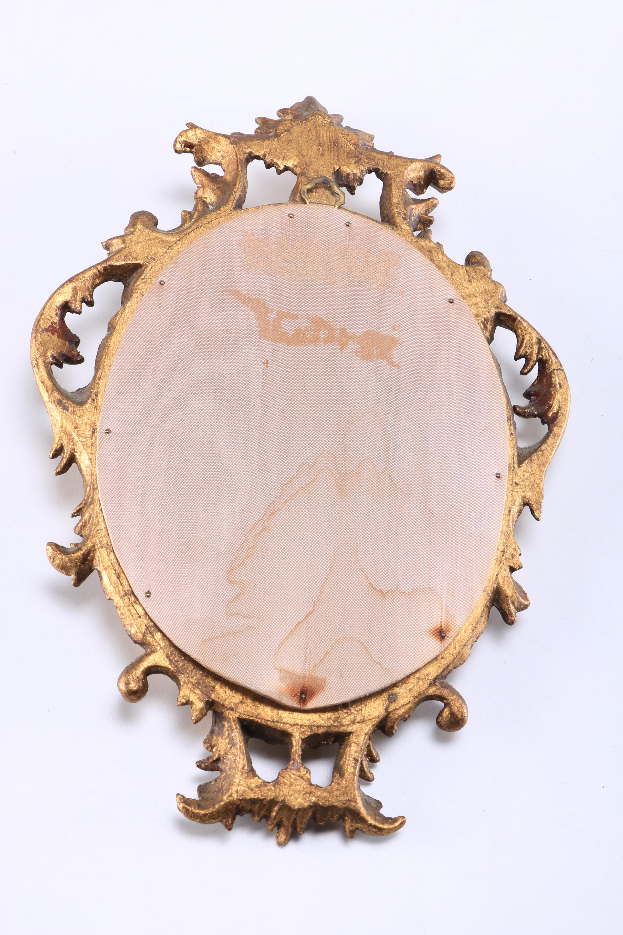 Oil Paintings on Copper With Ornate Italian Frames