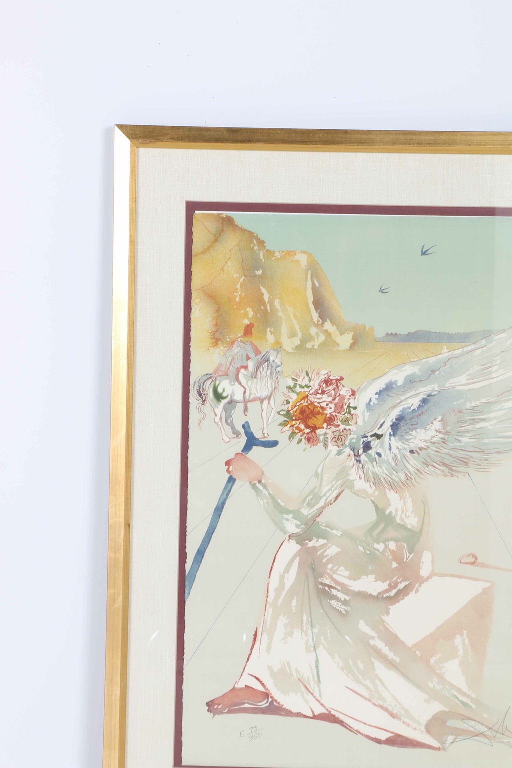 Limited Edition Lithograph After Salvador Dalí "Helen of Troy"