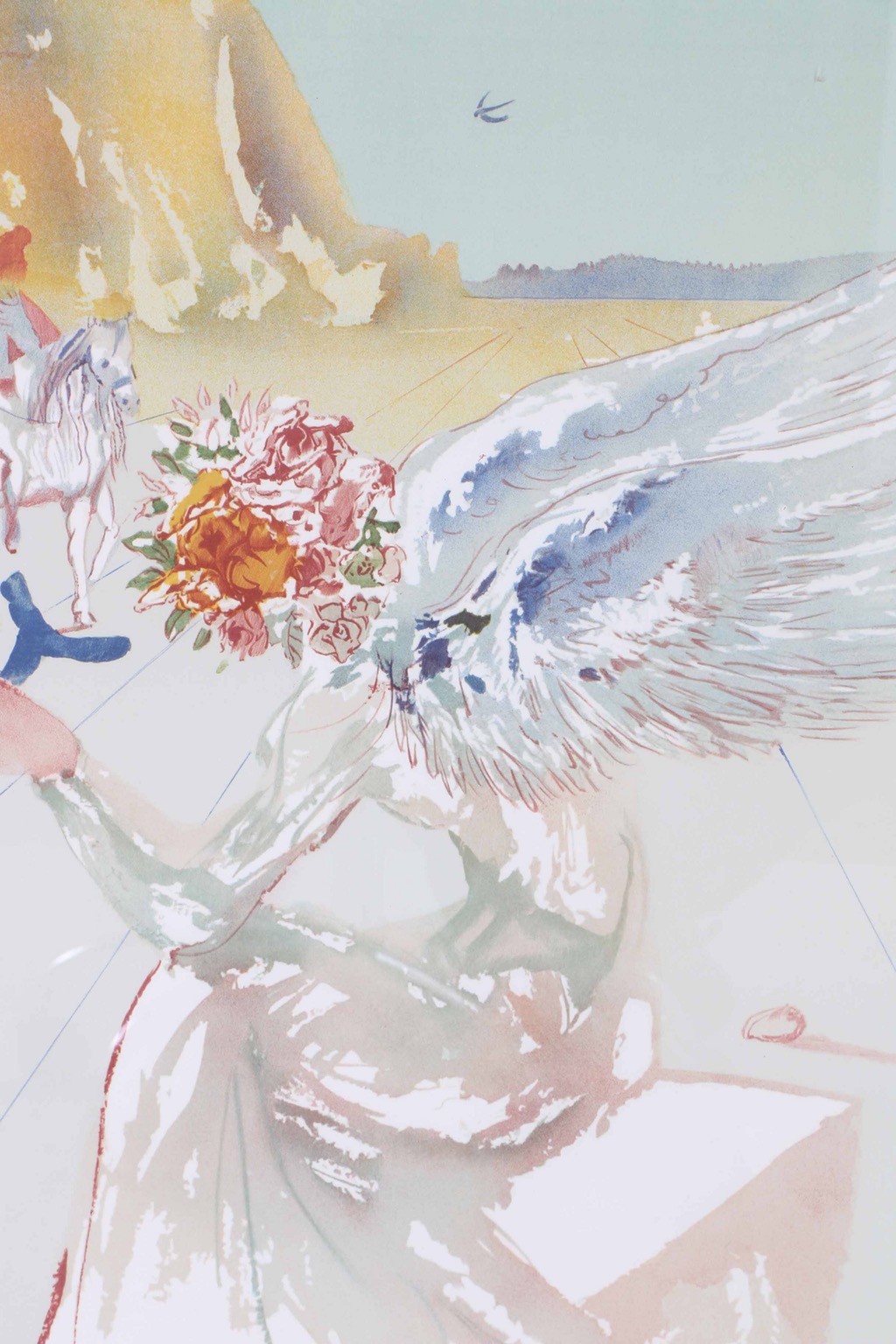 Limited Edition Lithograph After Salvador Dalí "Helen of Troy"