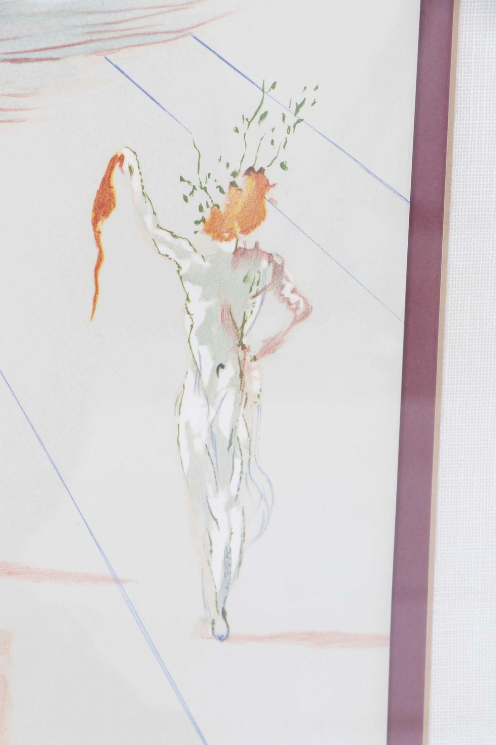 Limited Edition Lithograph After Salvador Dalí "Helen of Troy"