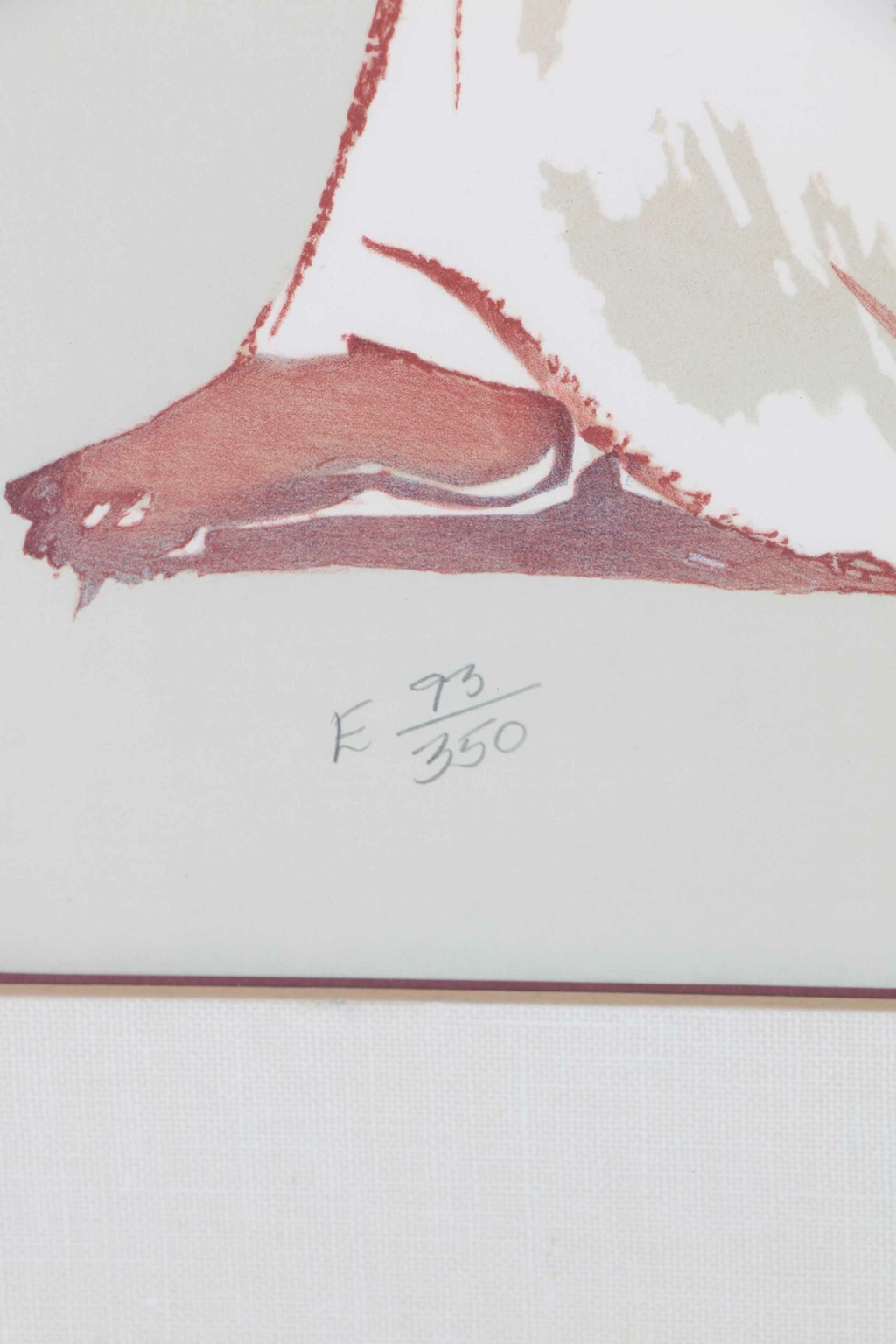 Limited Edition Lithograph After Salvador Dalí "Helen of Troy"