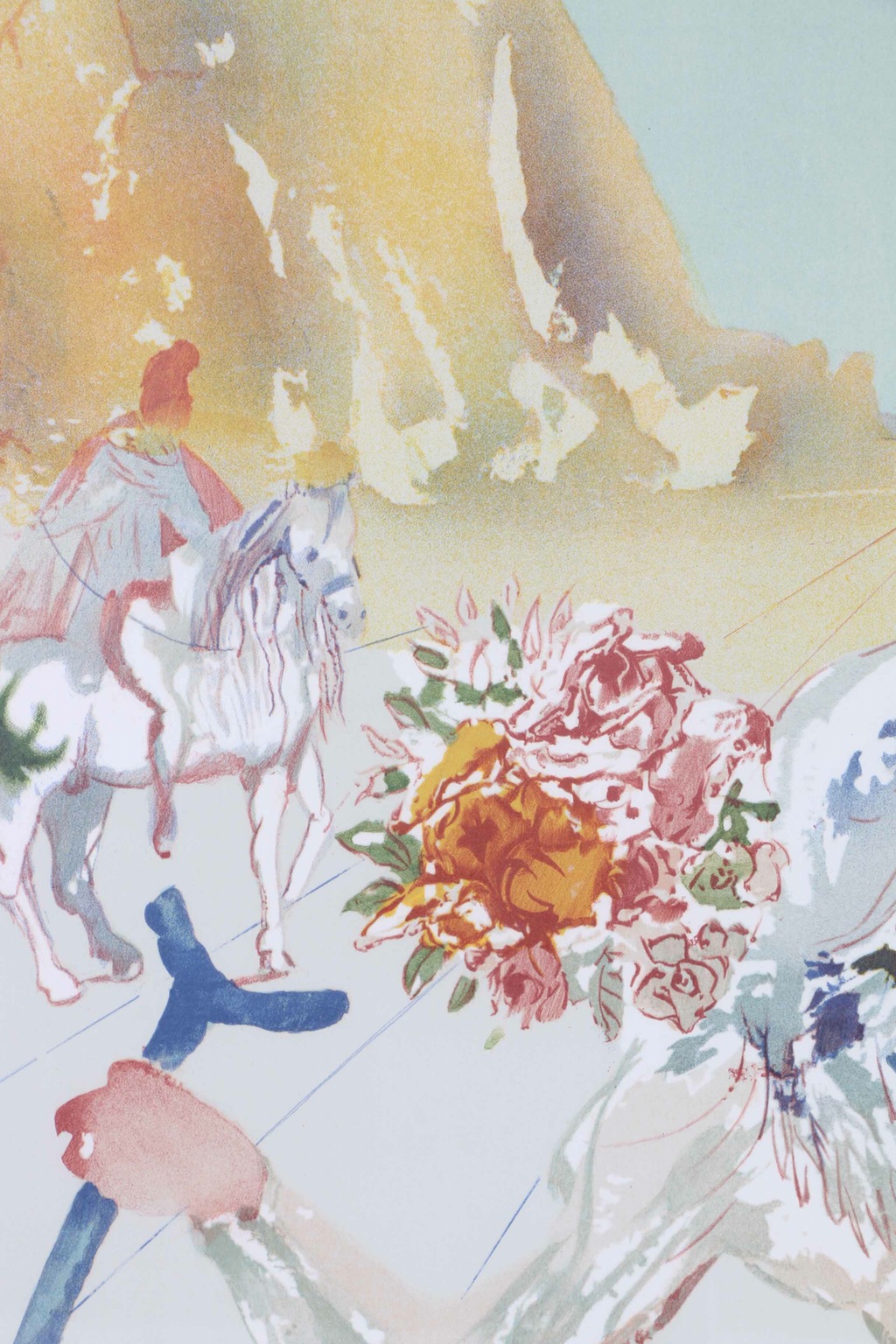 Limited Edition Lithograph After Salvador Dalí "Helen of Troy"