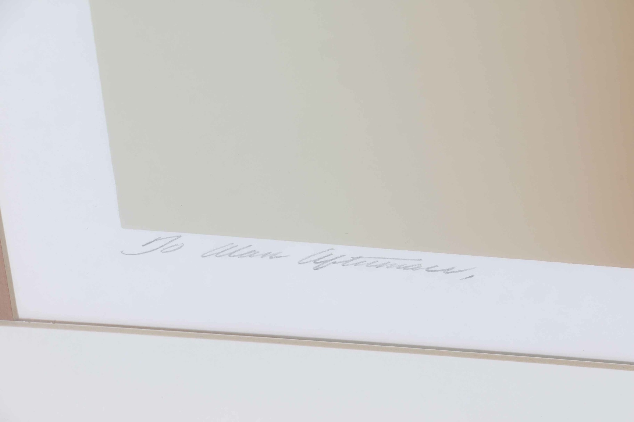 Signed Serigraph "Vector"