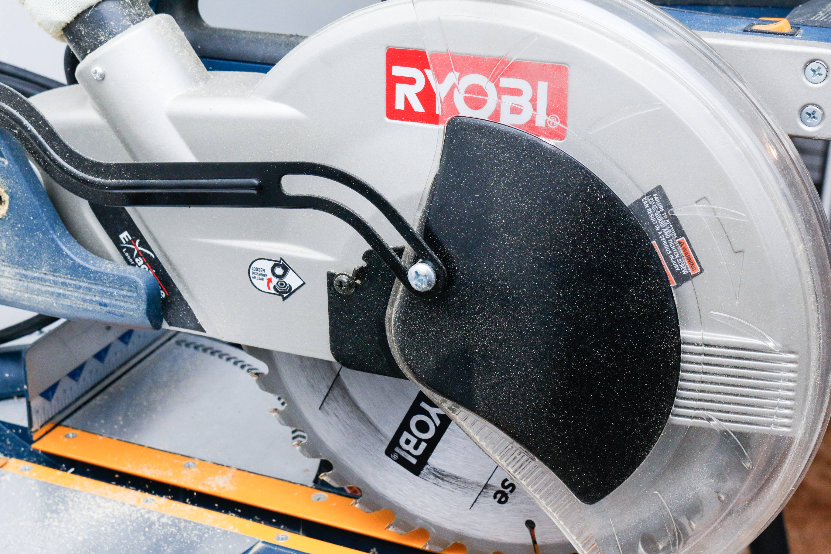 Ryobi Miter Saw with Ridgid Adjustable Stand