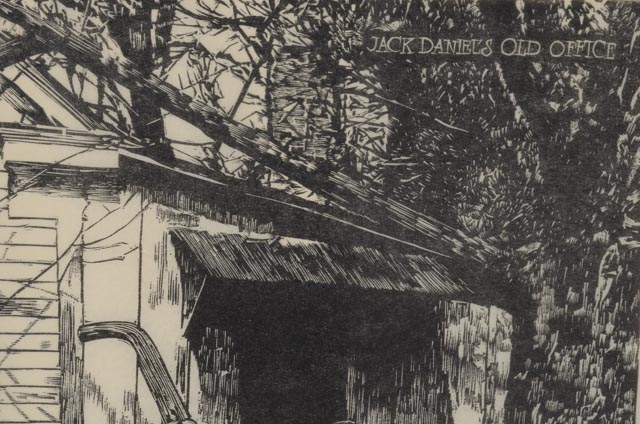 Dan Quest Limited Edition Signed Woodcut Print