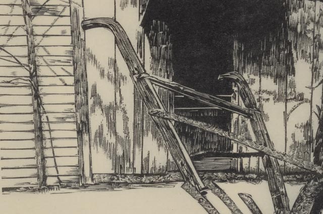 Dan Quest Limited Edition Signed Woodcut Print