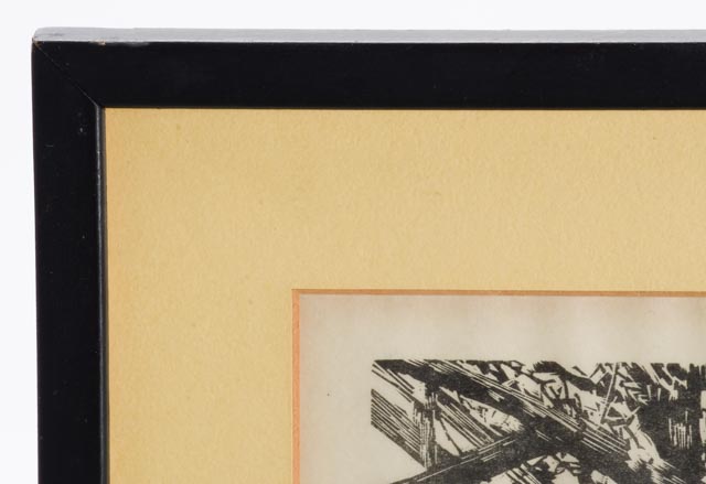 Dan Quest Limited Edition Signed Woodcut Print